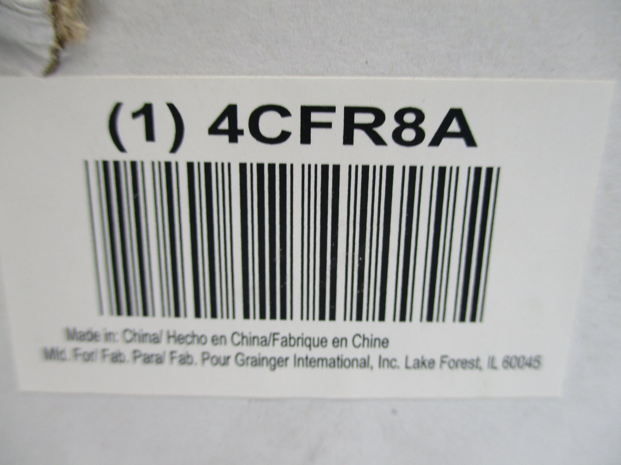 GRAINGER INTERNATIONAL 4CFR8A 0-200PSI NSMP