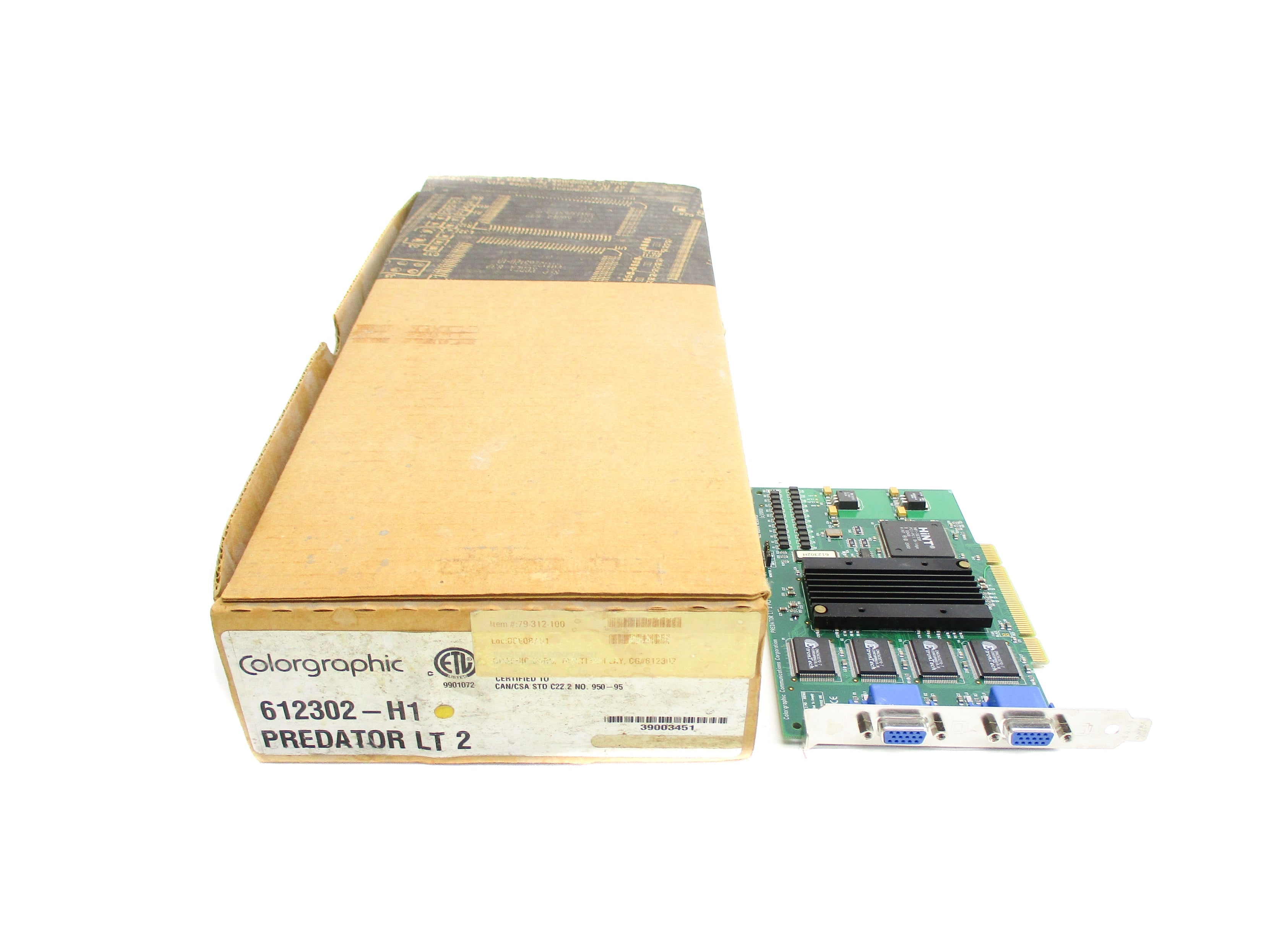 COLORGRAPHIC PC-612302-R4 PREDATOR LT 2 NSMP