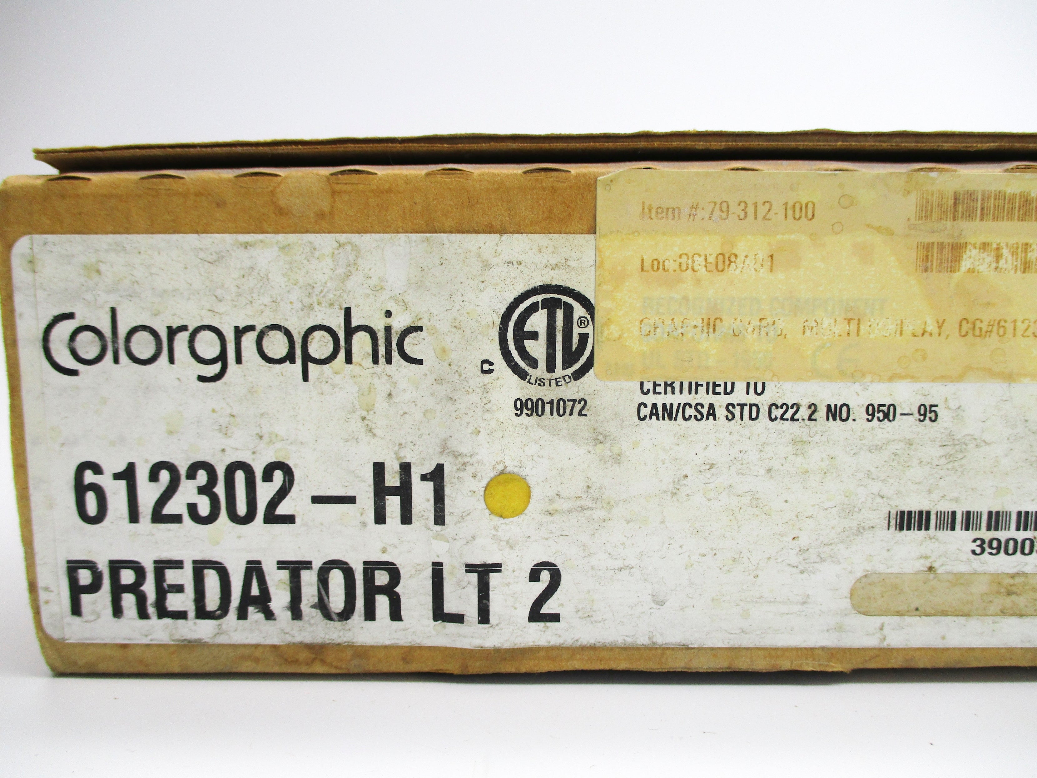 COLORGRAPHIC PC-612302-R4 PREDATOR LT 2 NSMP