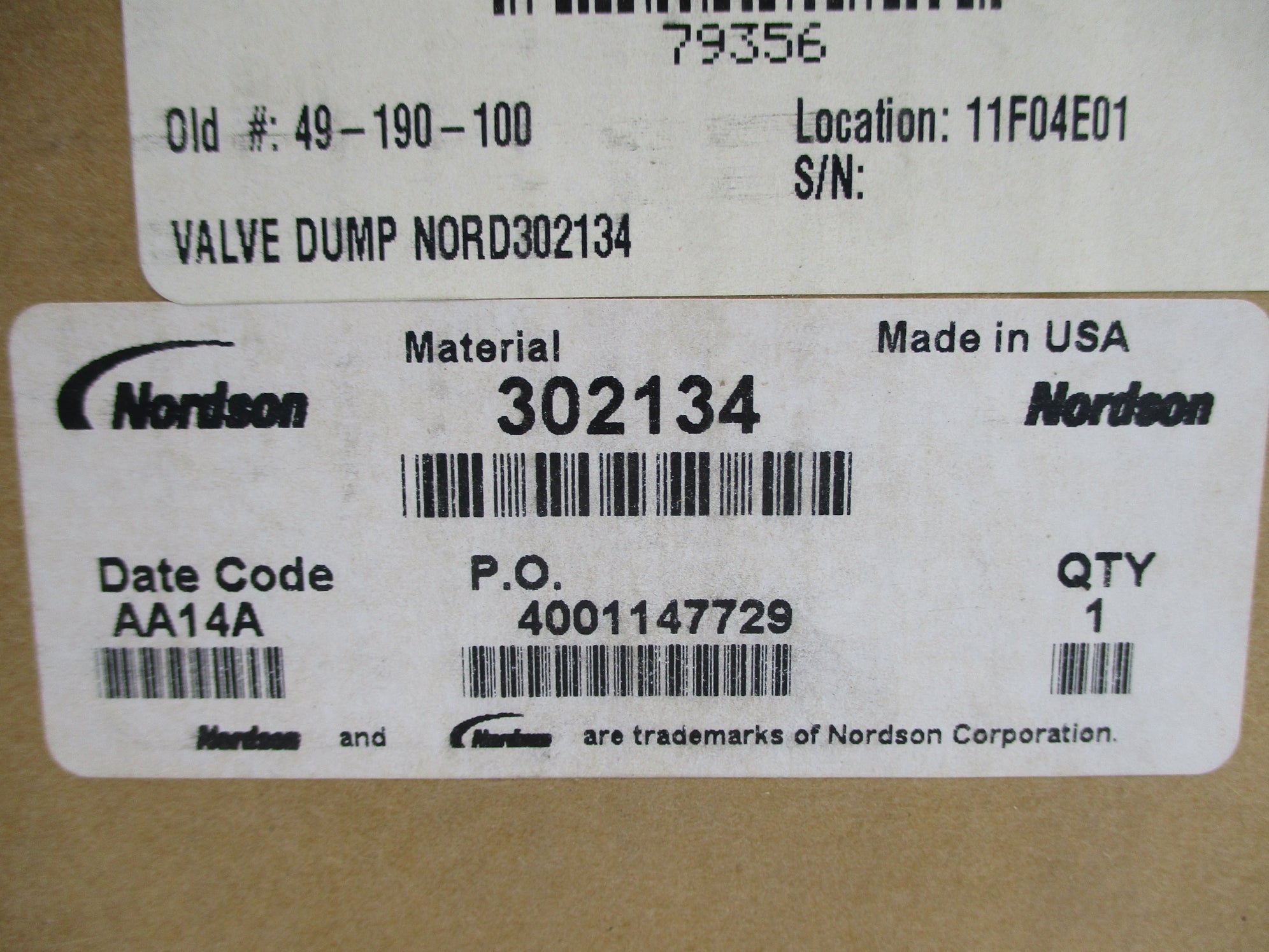 NORDSON 302134 NSMP