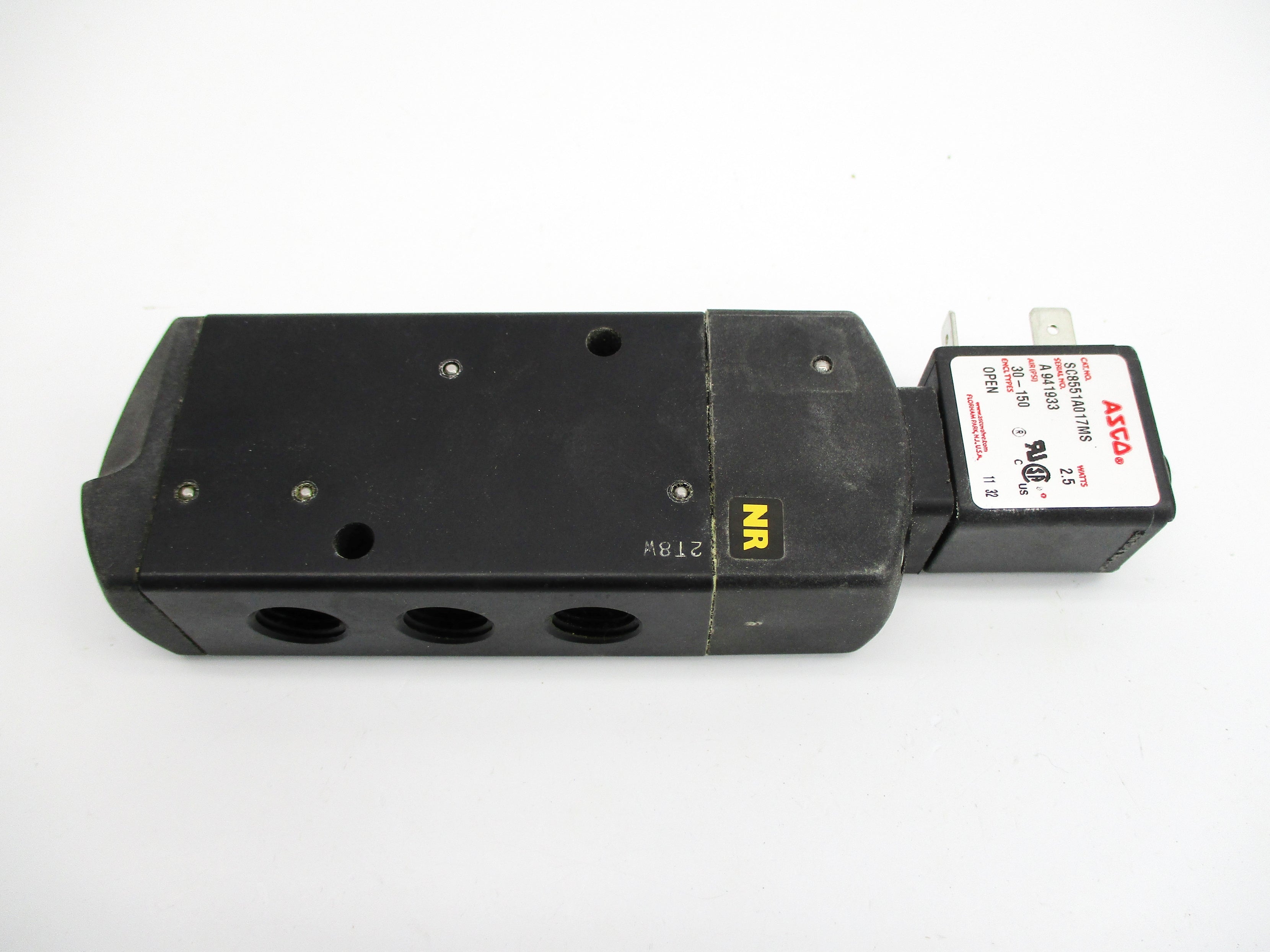 ASCO SC8551A017MS 3-50PSI 120/50-60 NSMP