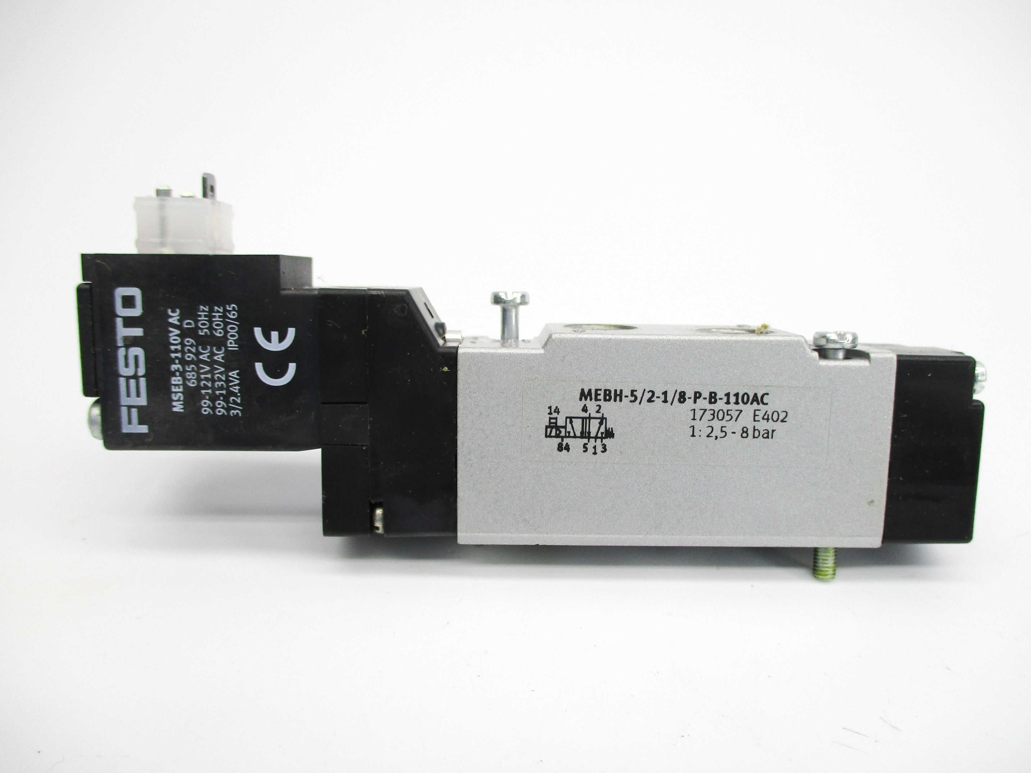 FESTO MEBH-5/2-1/8-P-B-110AC 110VAC NSMP