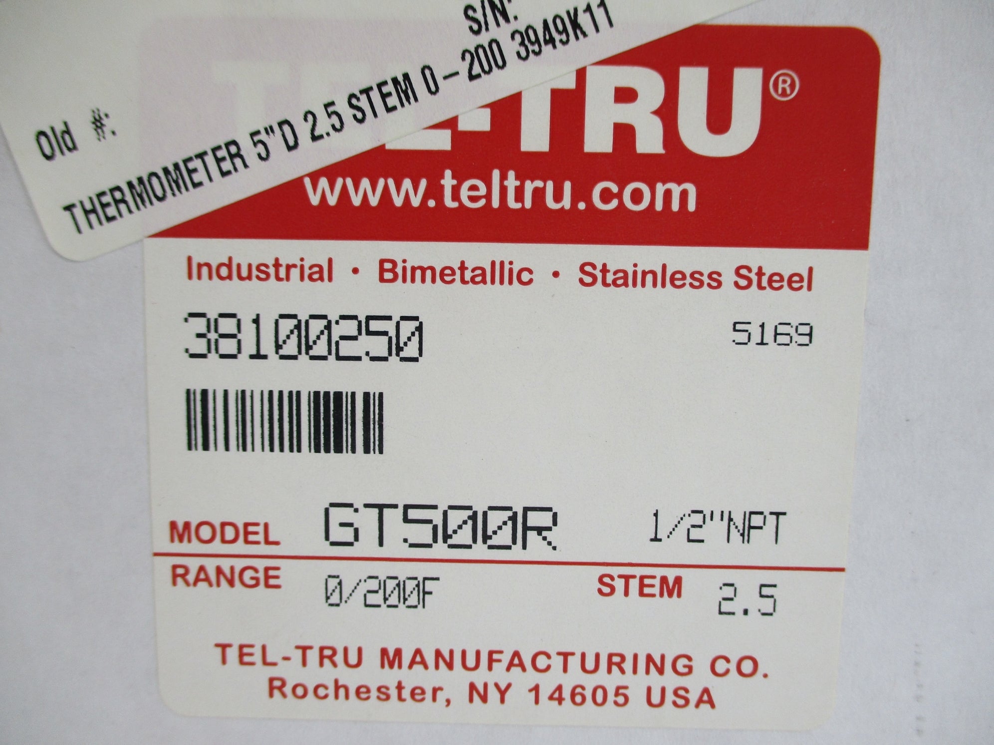 TEL-TRU GT500R 0/200F NSMP
