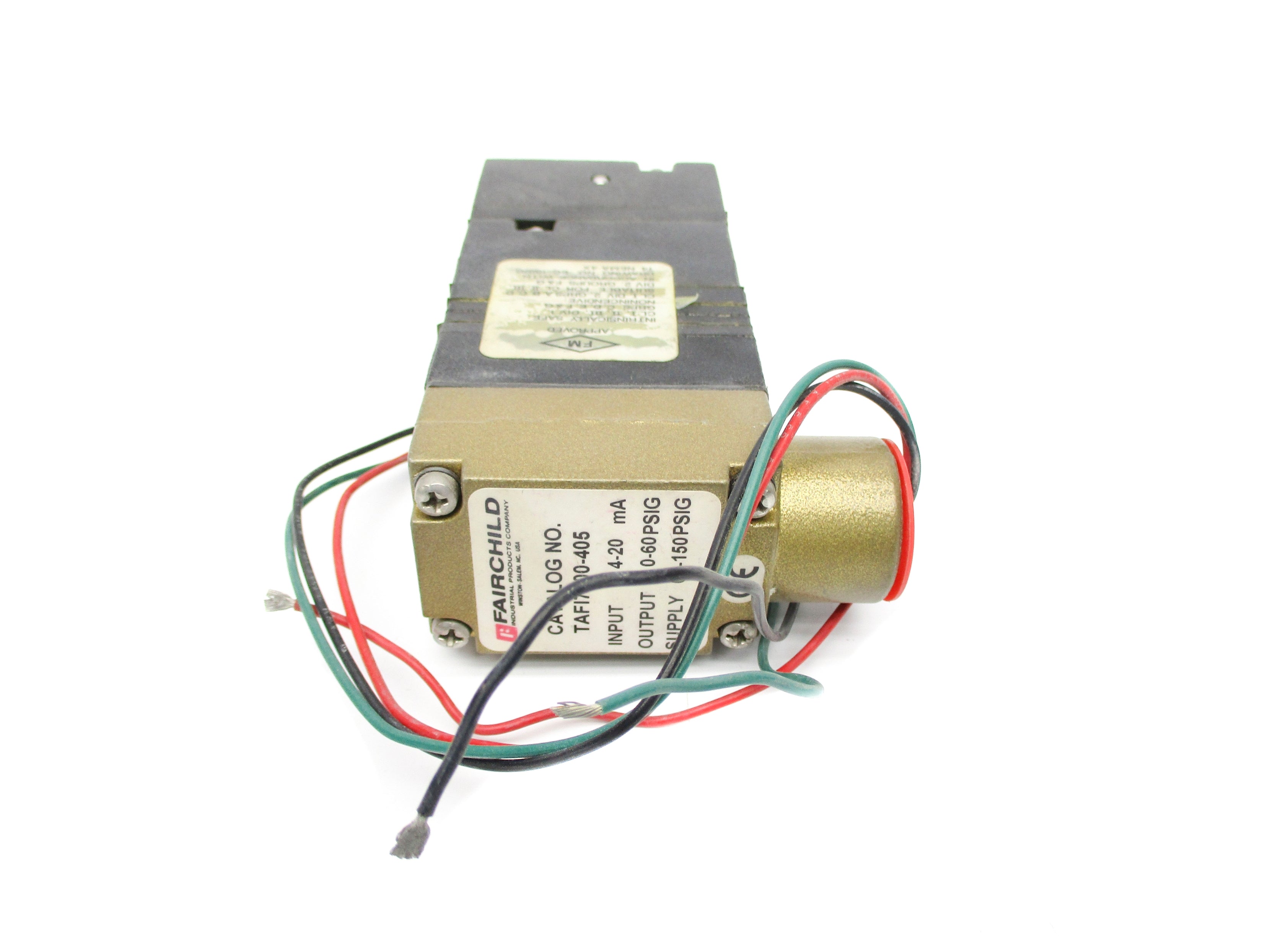 FAIRCHILD TAFI7800-405 0-60PSIG UNMP