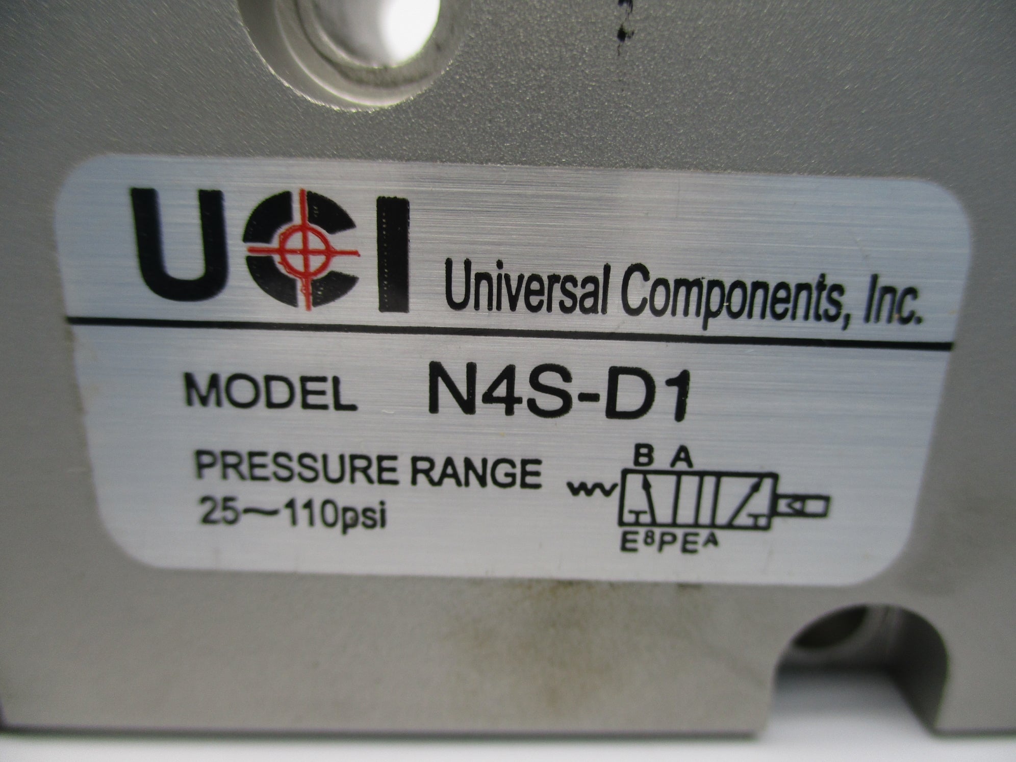 UCI N4S-D1 25-110PSI 110V NSNP