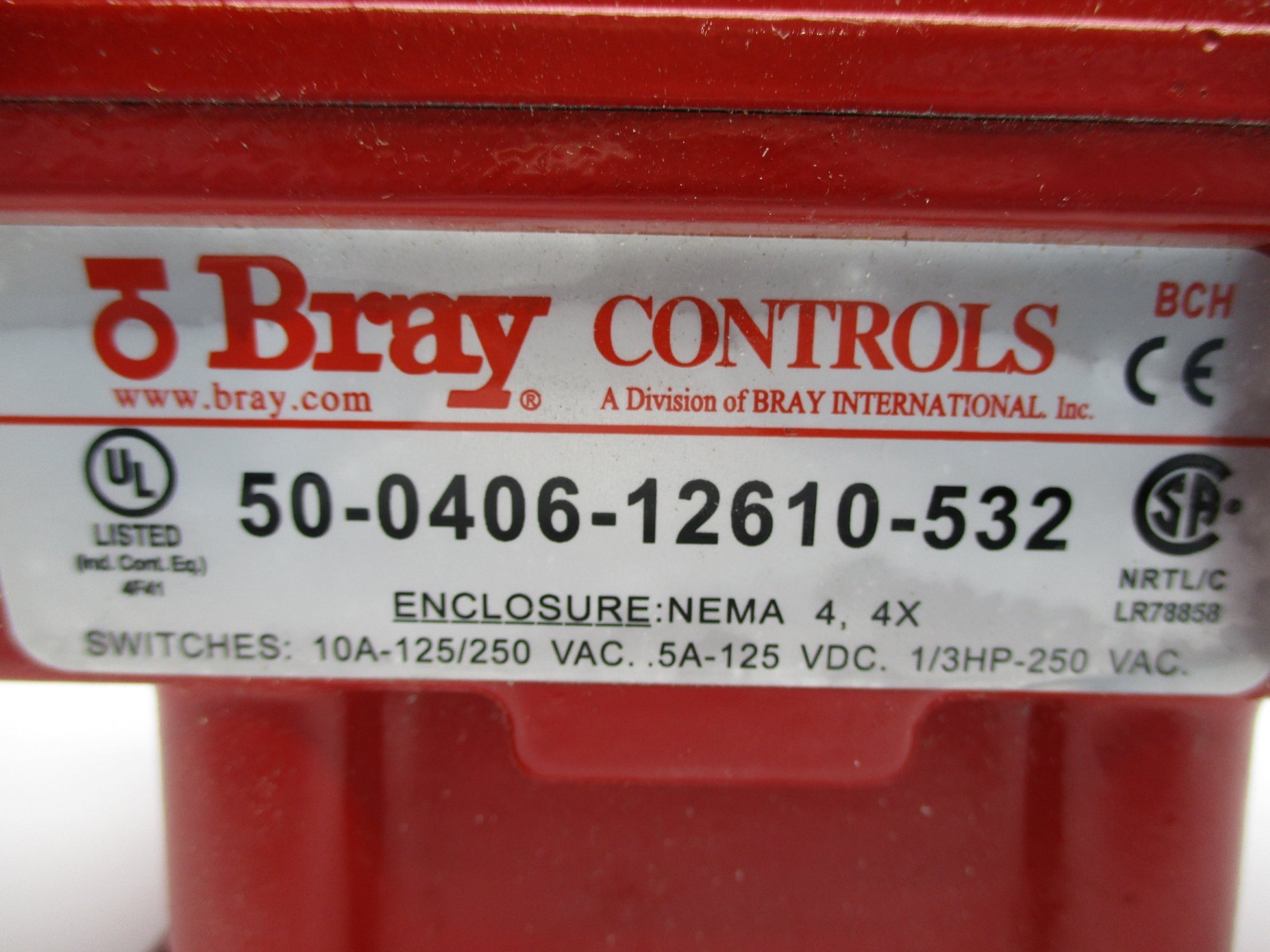BRAY CONTROLS 50-0406-12610-532 NSNP