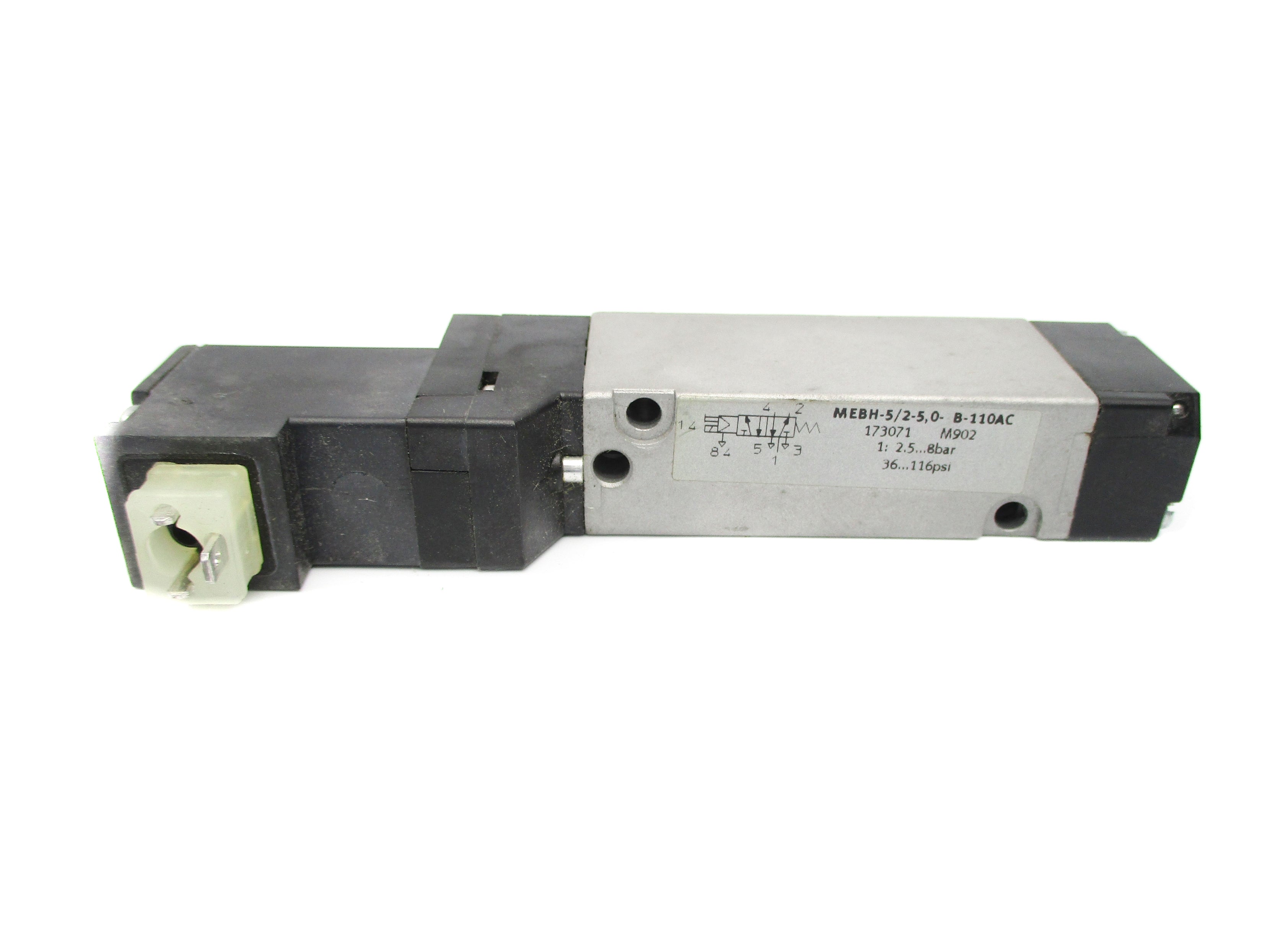 FESTO MEBH-5/2-5,0-B-110AC 36-116PSI 110VAC NSNP