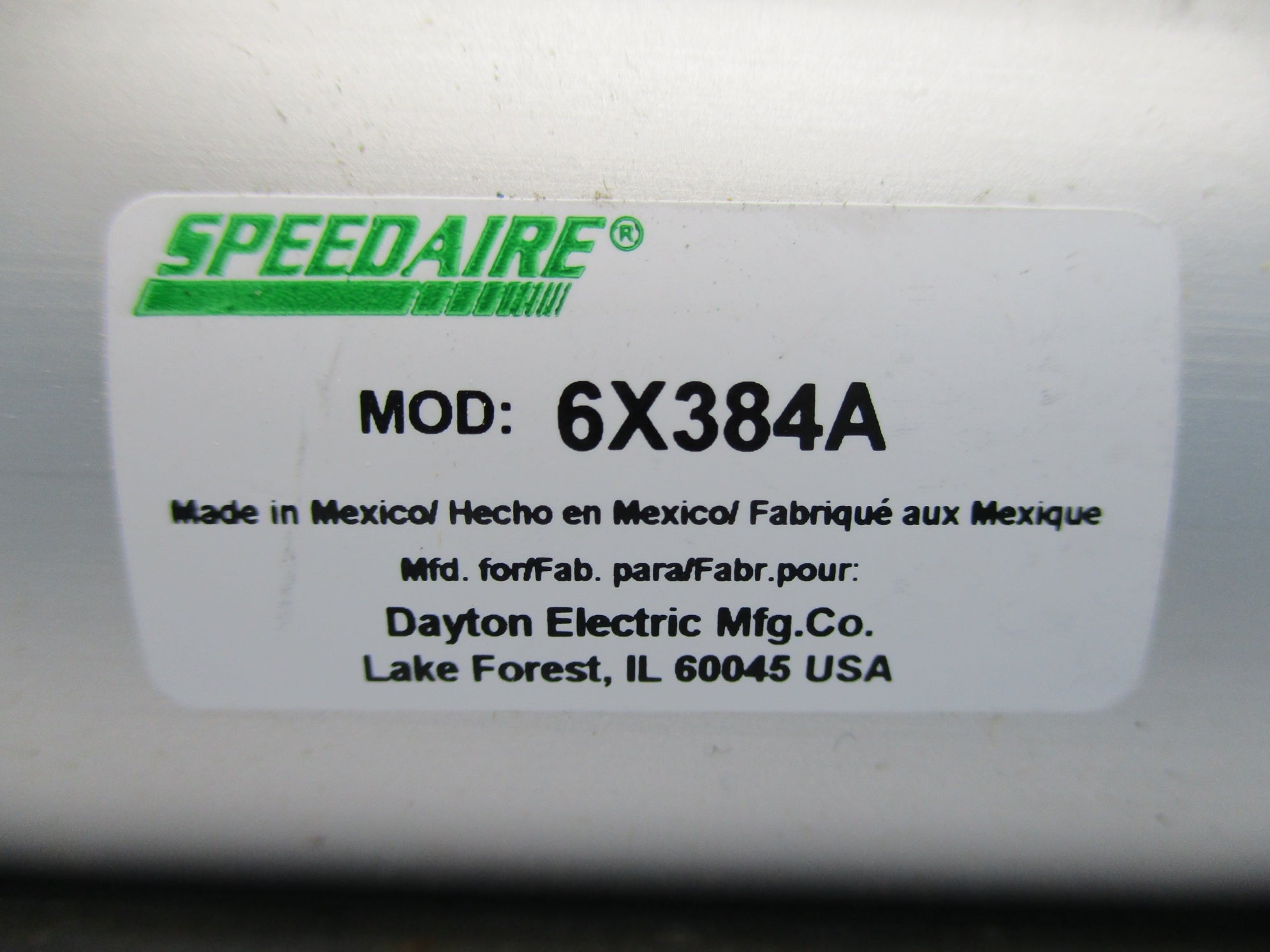 SPEEDAIRE 6X384A NSNP