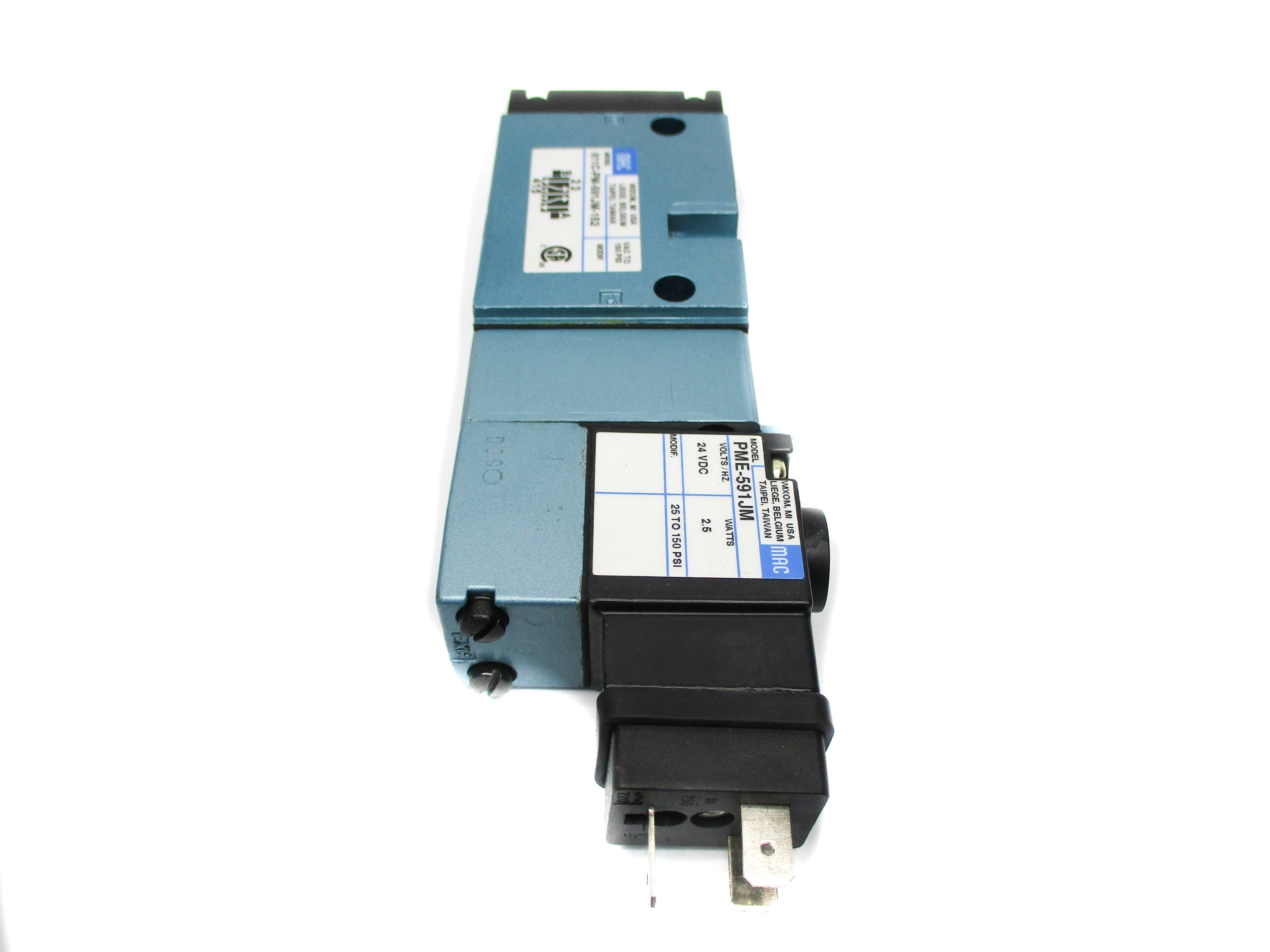 MAC 811C-PM-591JM-152 150PSI 24VDC NSNP