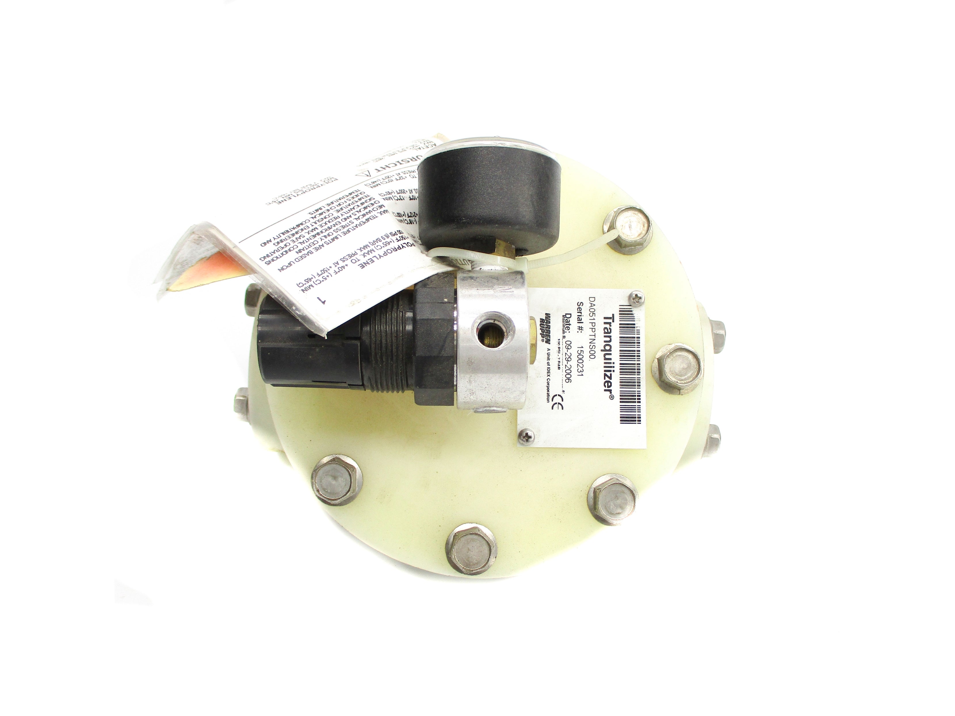 WARREN RUPP DA051PPTNS00 100PSI UNMP