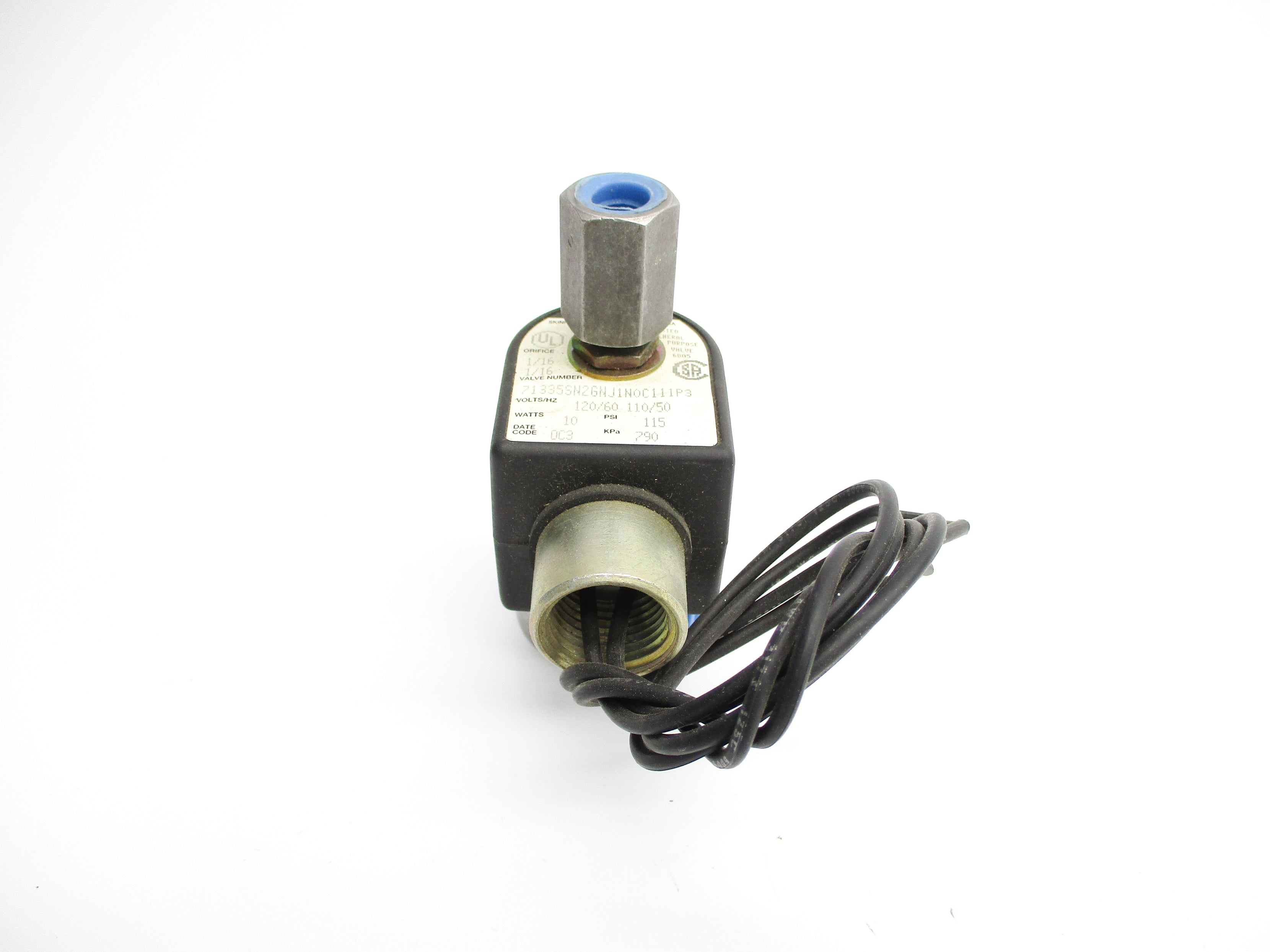 HONEYWELL 71335SN2GNJ1N0C111P3 110/120V 115PSI NSNP