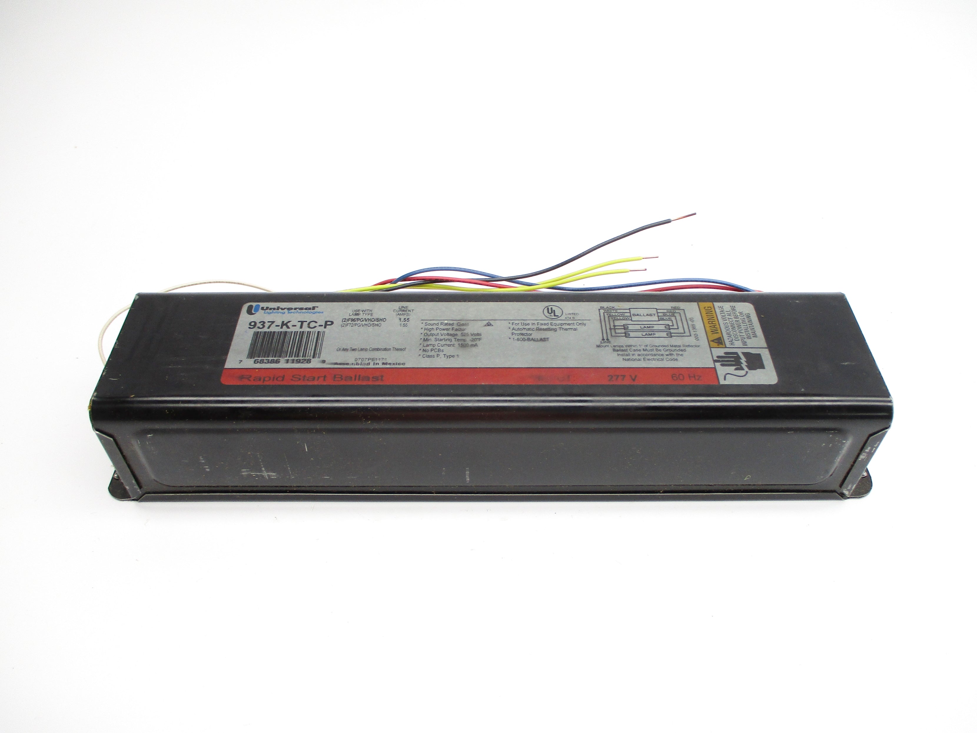 UNIVERSAL LIGHTING TECHNOLOGIES 937-K-TC-P NSNP