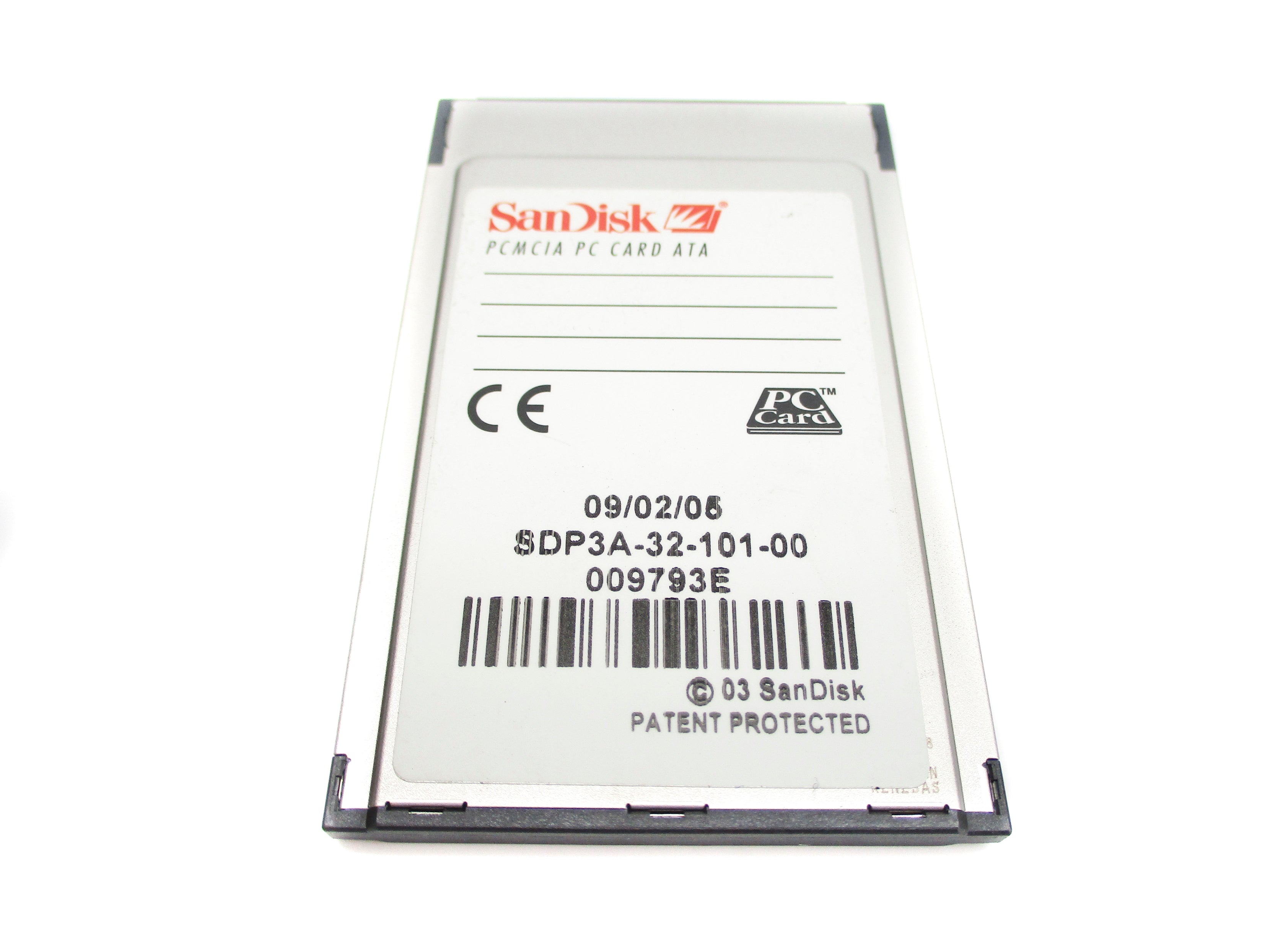 SANDISK SDP3A-32-101-00 009793E NSNP
