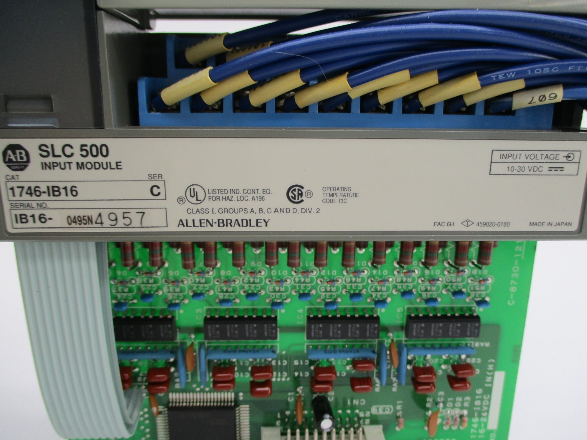 ALLEN BRADLEY 1746-IB16 SER. C UNMP