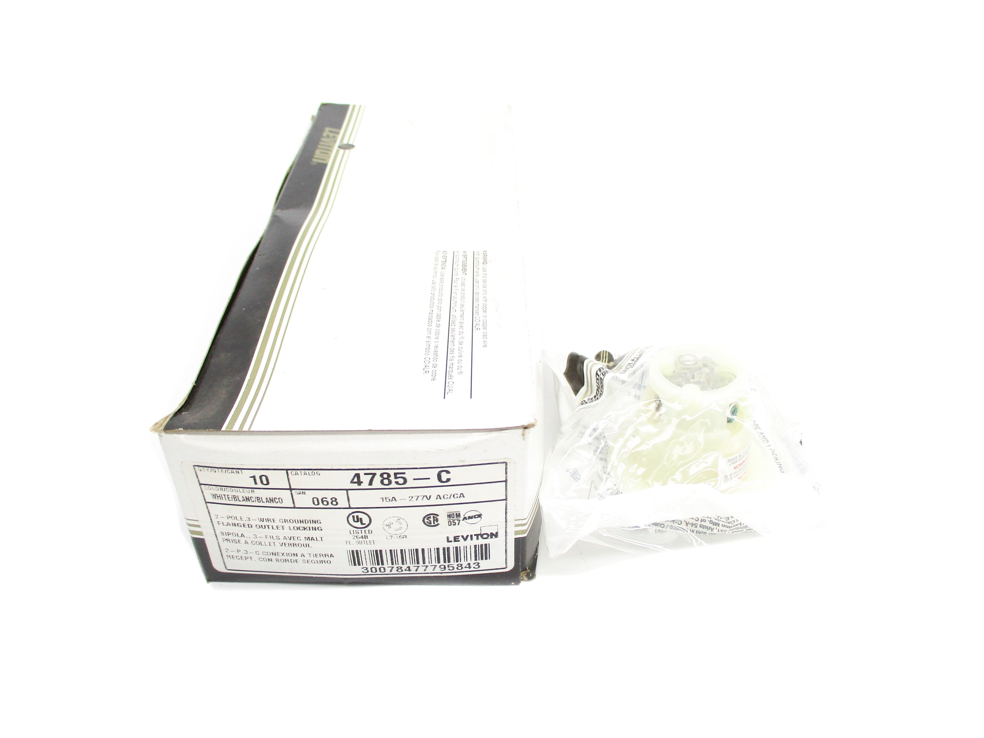 LEVITON 4785-C (PKG OF 10) NSMP