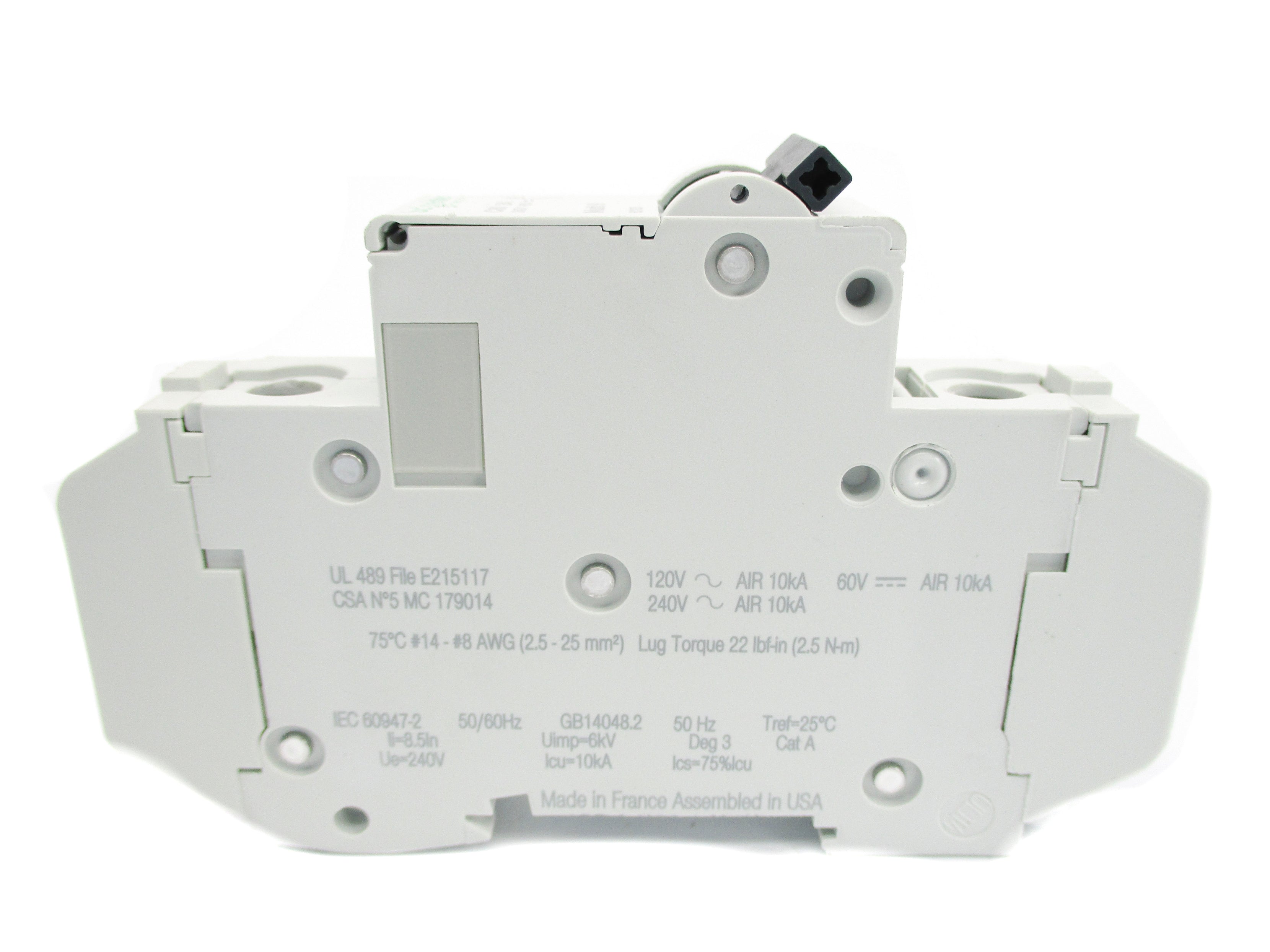 SCHNEIDER ELECTRIC 60103 2A 240V NUPI