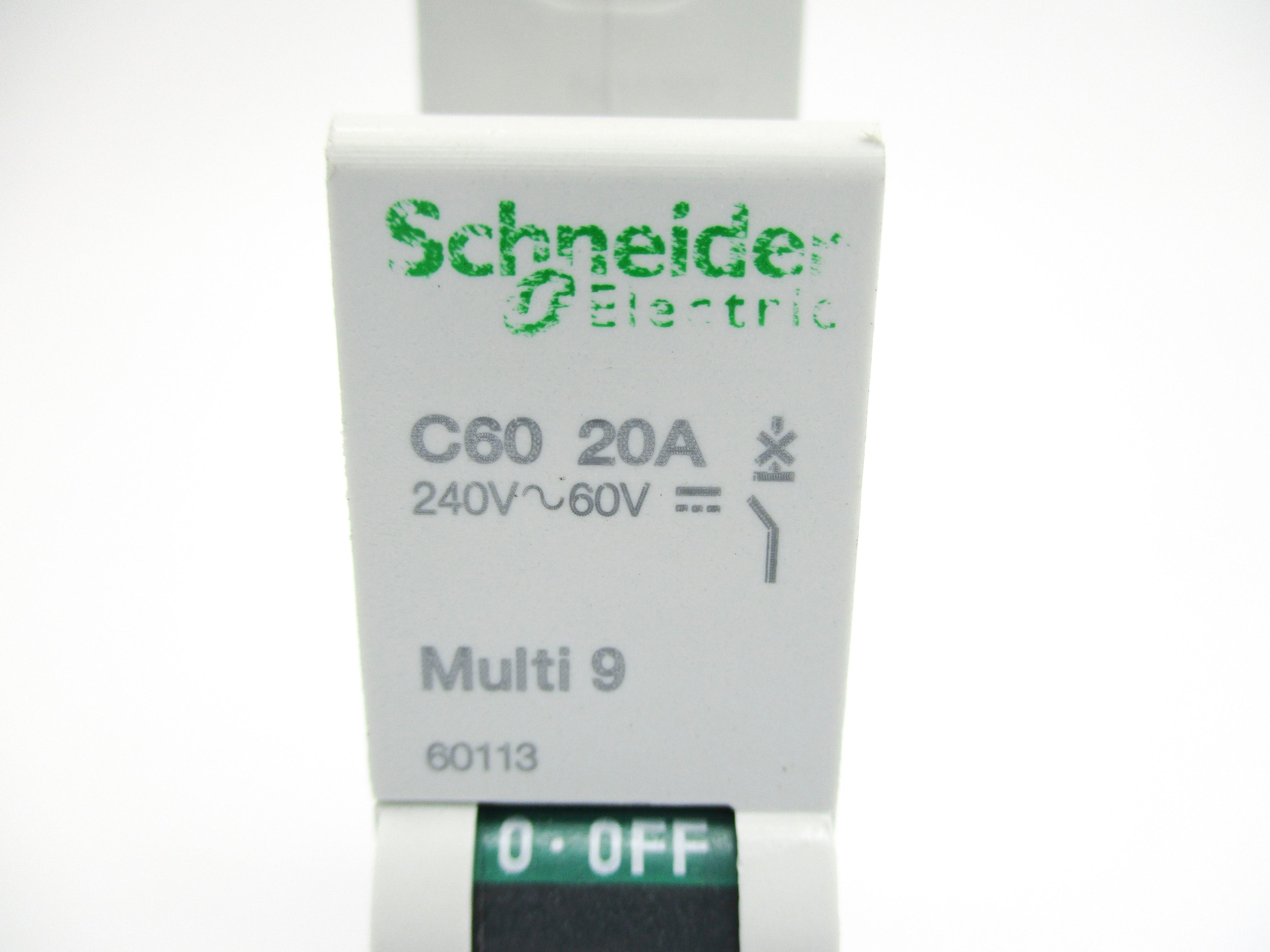 SCHNEIDER ELECTRIC 60113 20A 240V NUPI