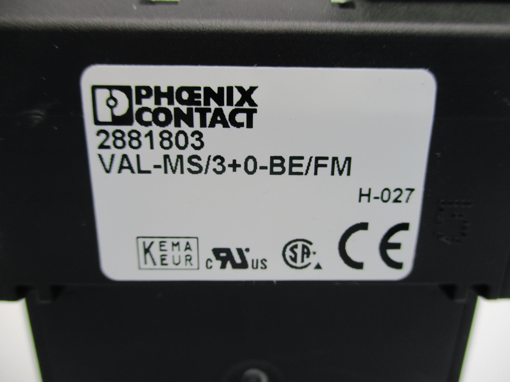 PHOENIX CONTACT VAL-MS/3+0-BE/FM NUPI
