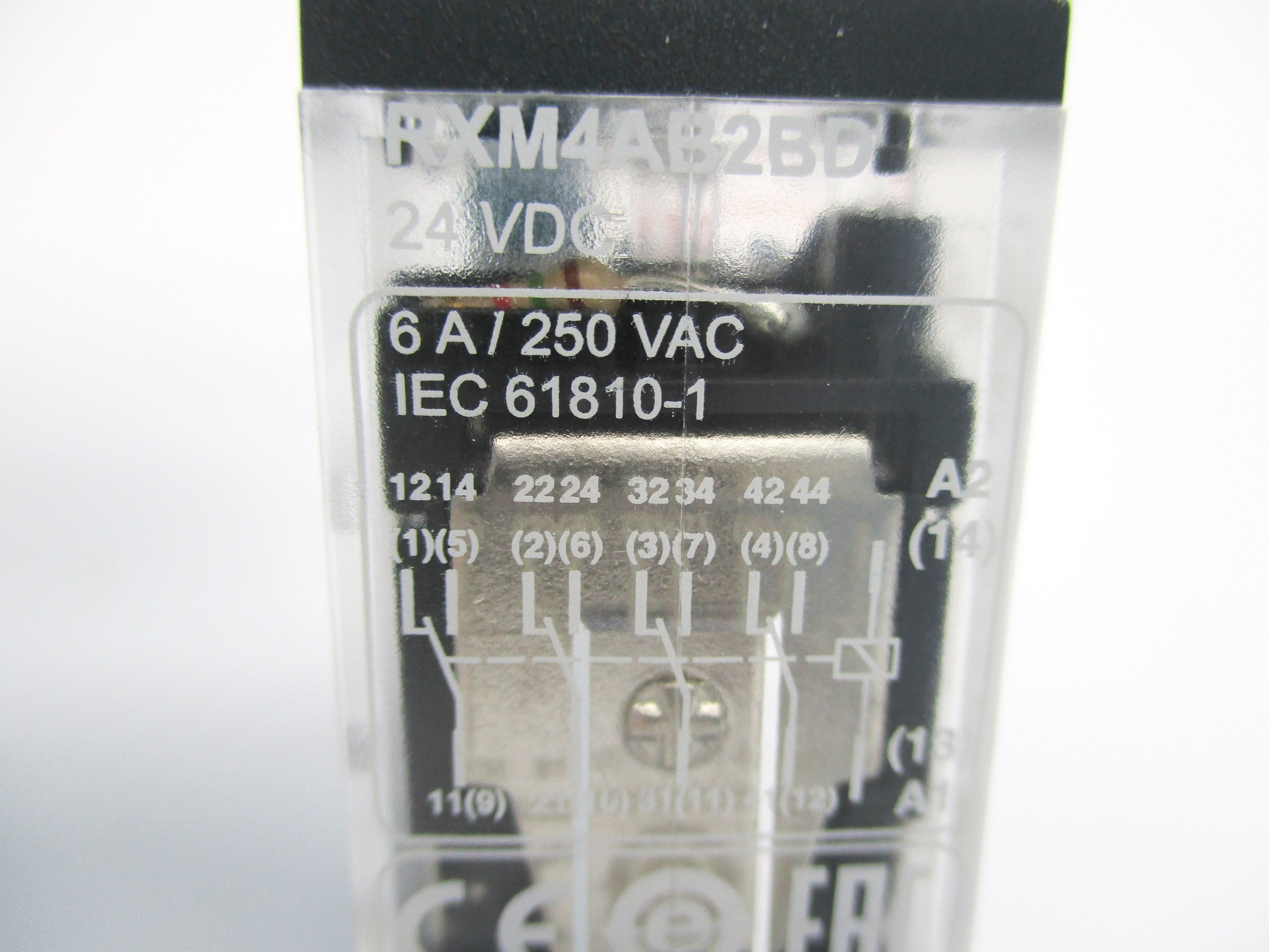 SCHNEIDER ELECTRIC RXM4AB2BD 24VDC 6A NUPI