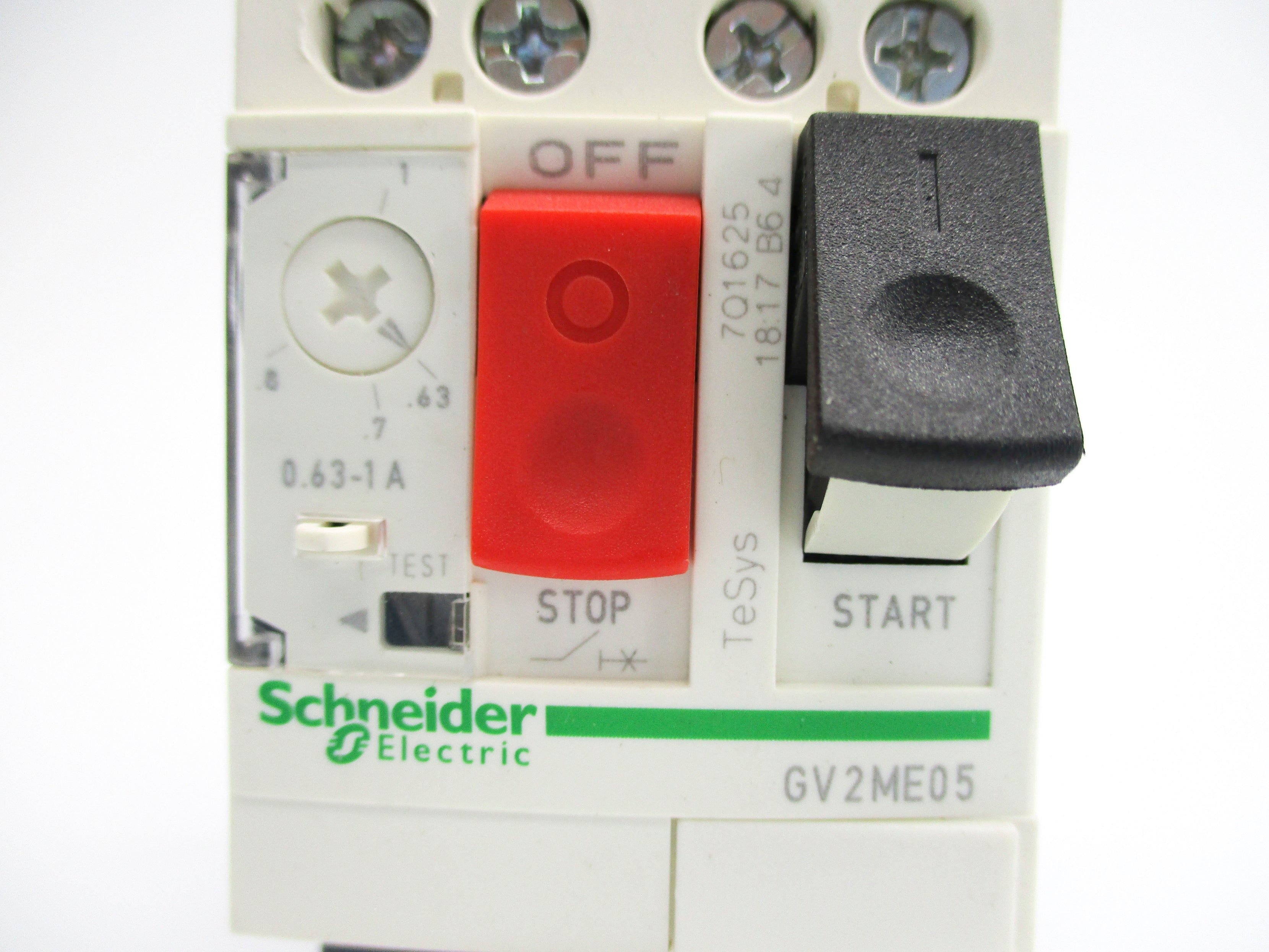 SCHNEIDER ELECTRIC GV2ME05 0.63-1A NUPI