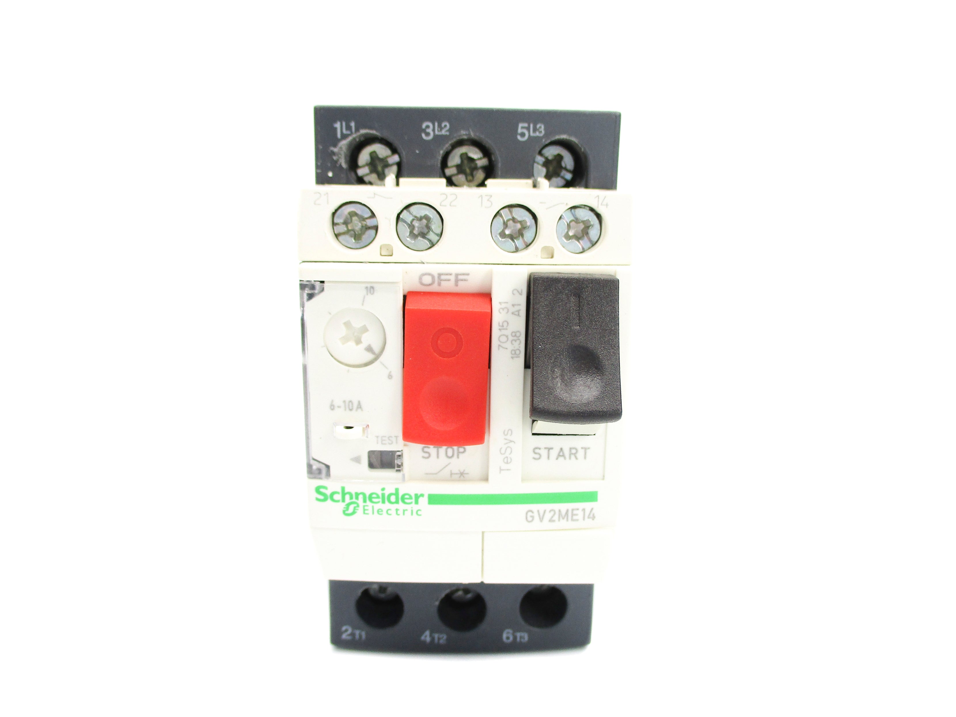 SCHNEIDER ELECTRIC GV2ME14 6-10A NUPI