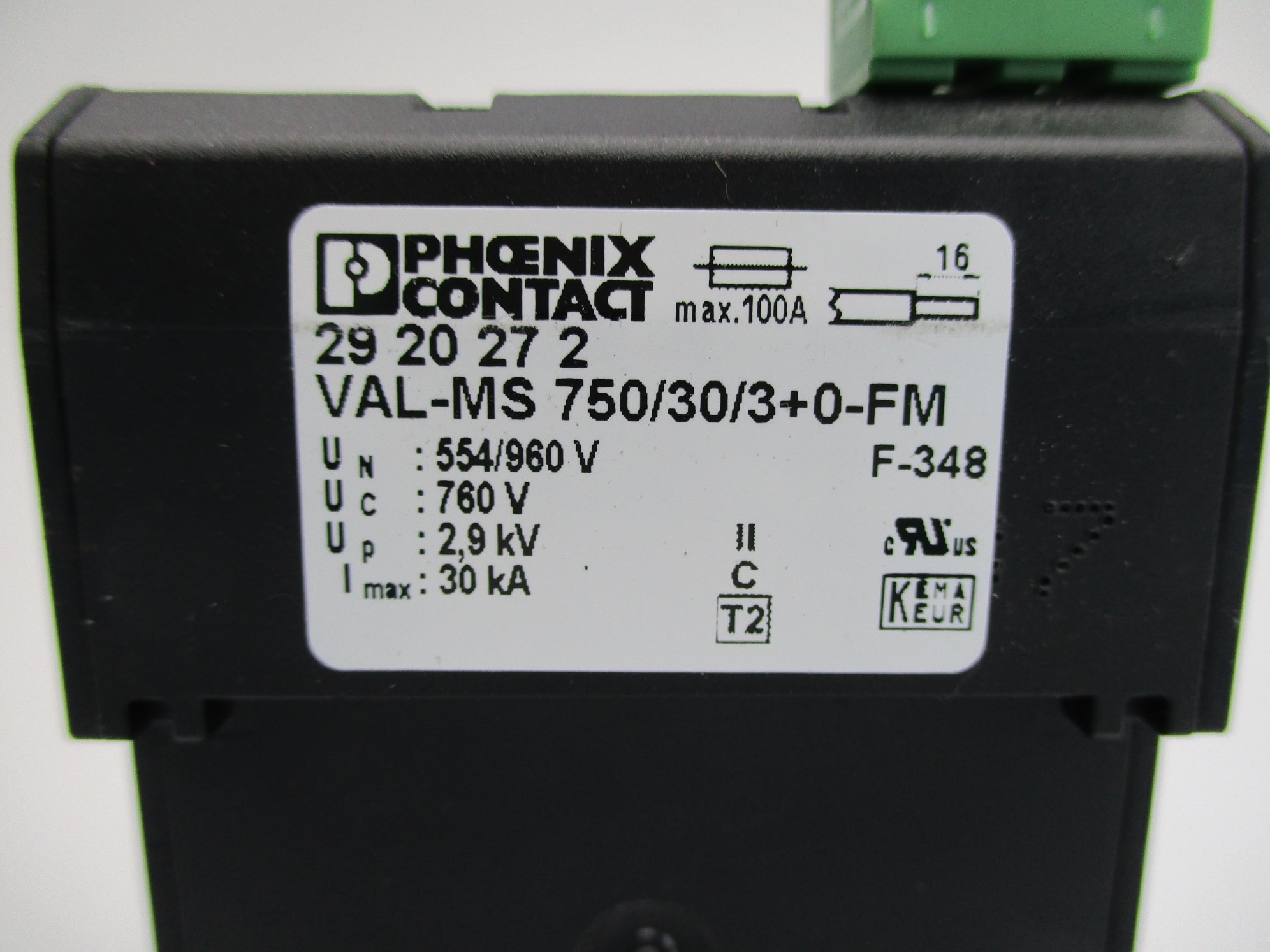 PHOENIX CONTACT VAL-MS750/30/3+0-FM NUPI