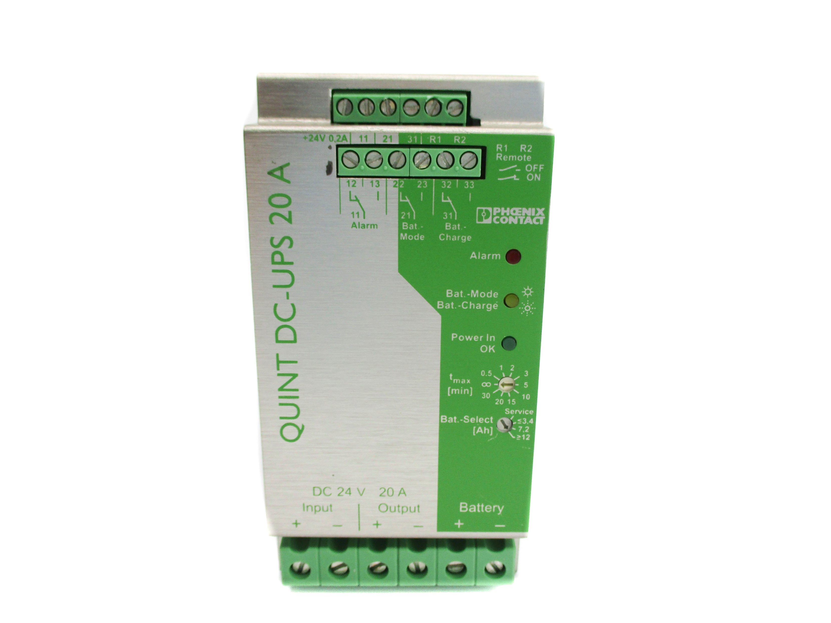 PHOENIX CONTACT QUINT-DC-UPS/24DC/20 NUPI