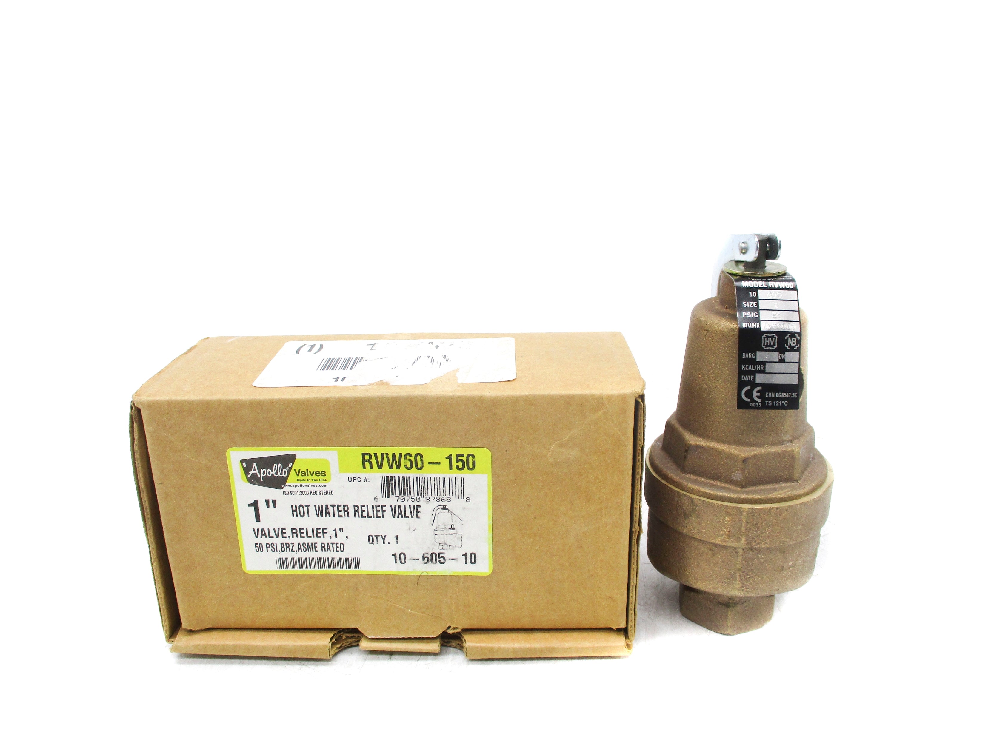APOLLO RVW60-150 50PSI 1" NSMP