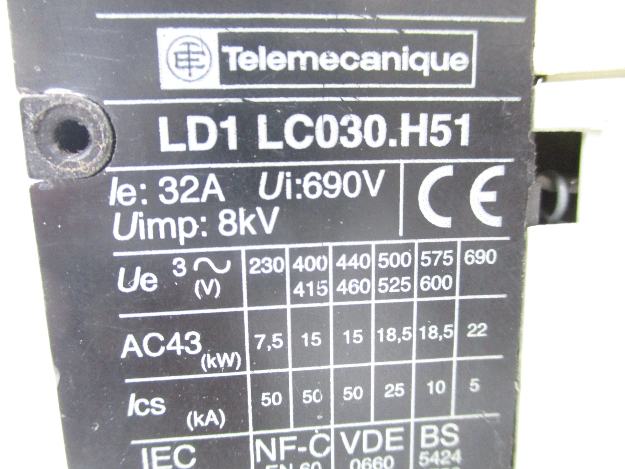 TELEMECANIQUE LD1LC030.H51 230V NSNP