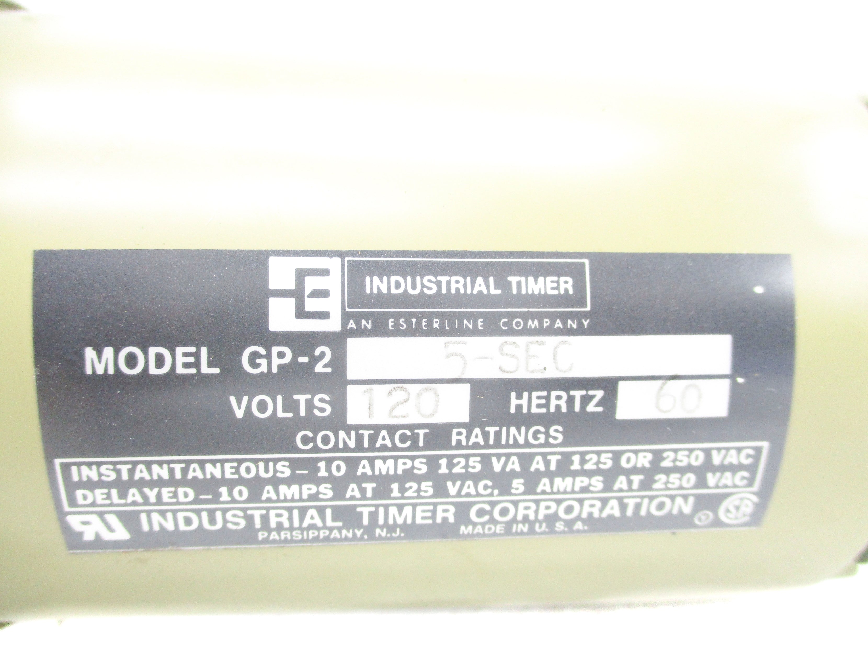 TIMER GP-2 0-5SEC NSNP