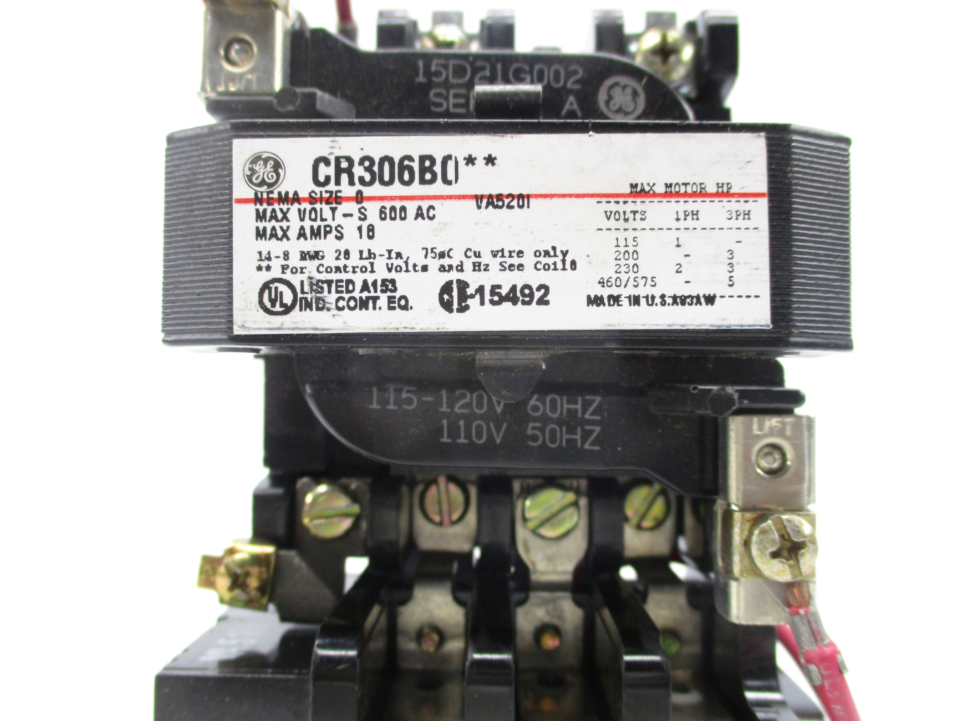 GENERAL ELECTRIC CR306B0** NSNP