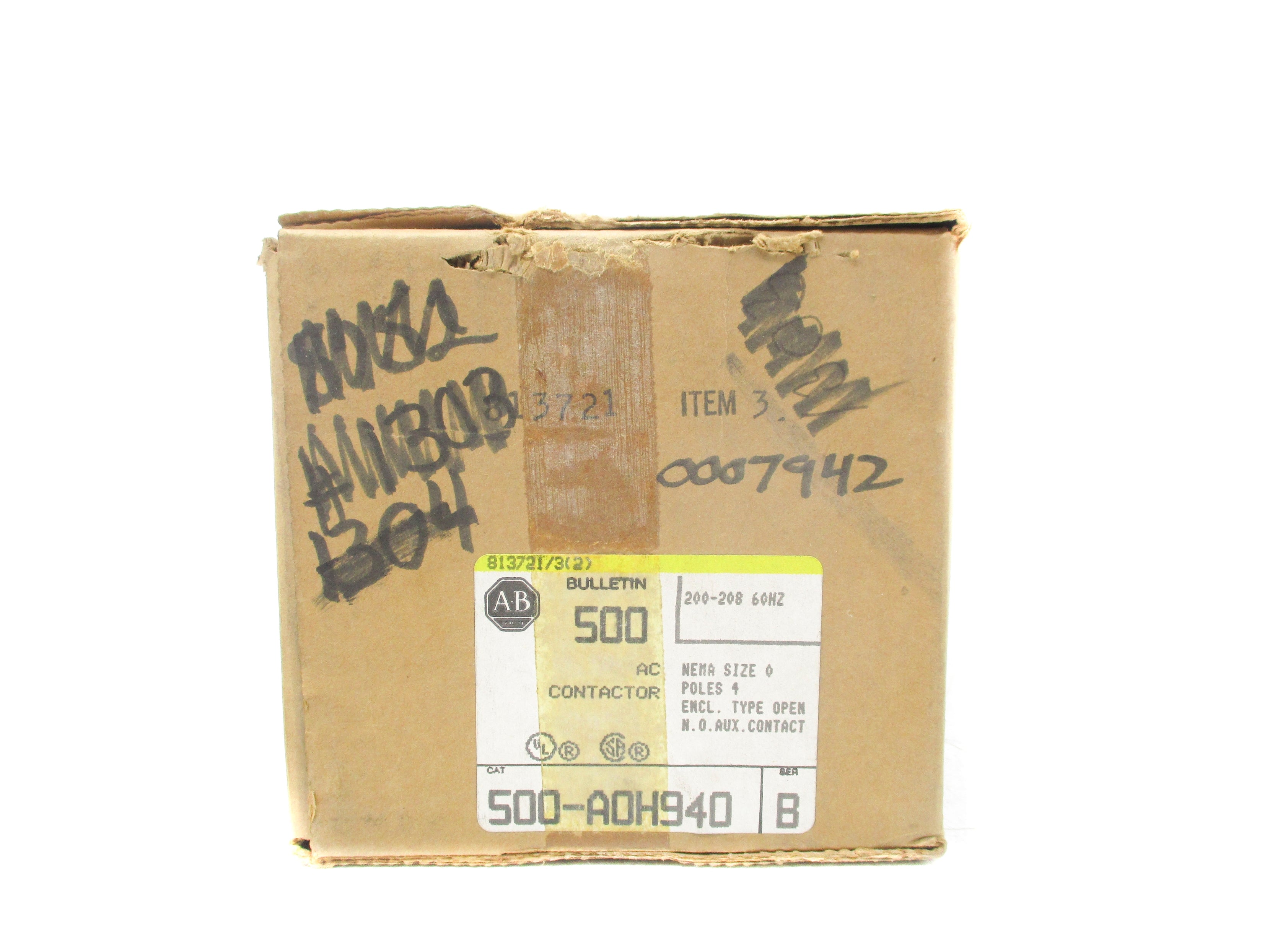 INDUSTRIAL SPARE PART 500-AOH940 SER. B 208V (BR/YL) NSMP