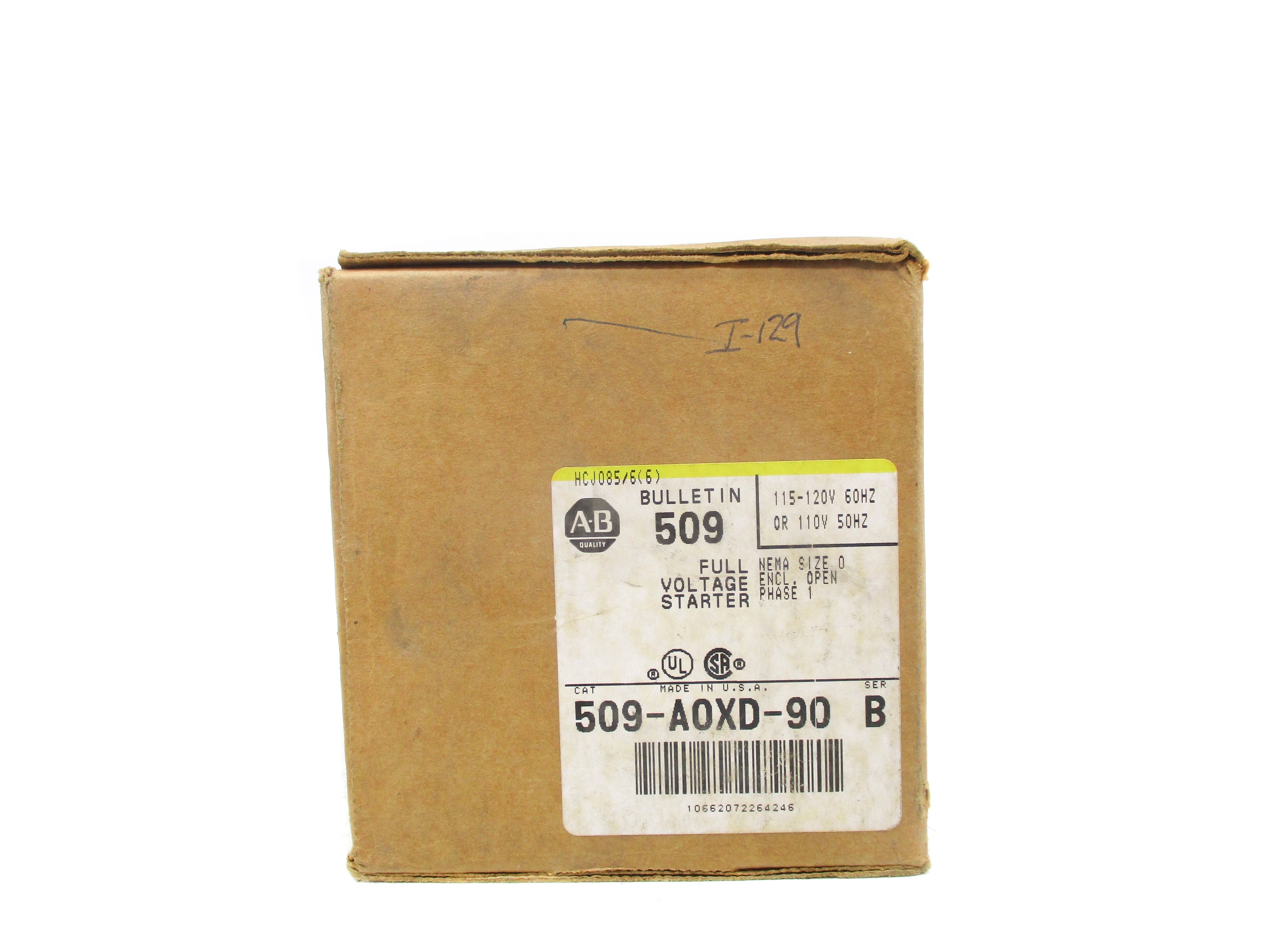 INDUSTRIAL SPARE PART 509-AOXD-90 SER. B (BR/YL) NSMP