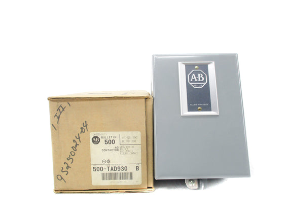 ALLEN BRADLEY 500-TAD930 SER. B 120V (BR/WH) NSMP