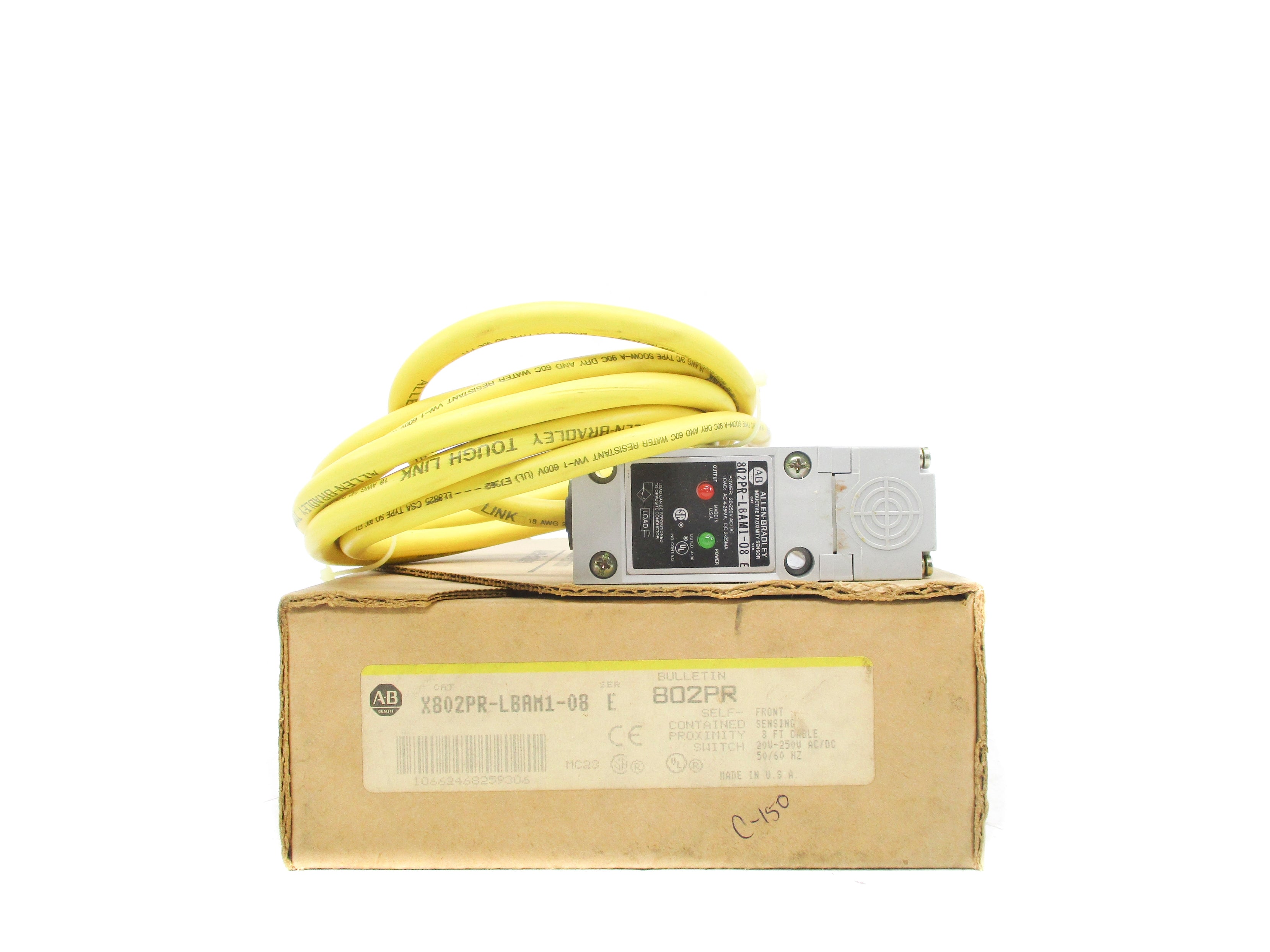 INDUSTRIAL SPARE PART 802PR-LBAM1-08 SER. E (BR/YL) NSMP