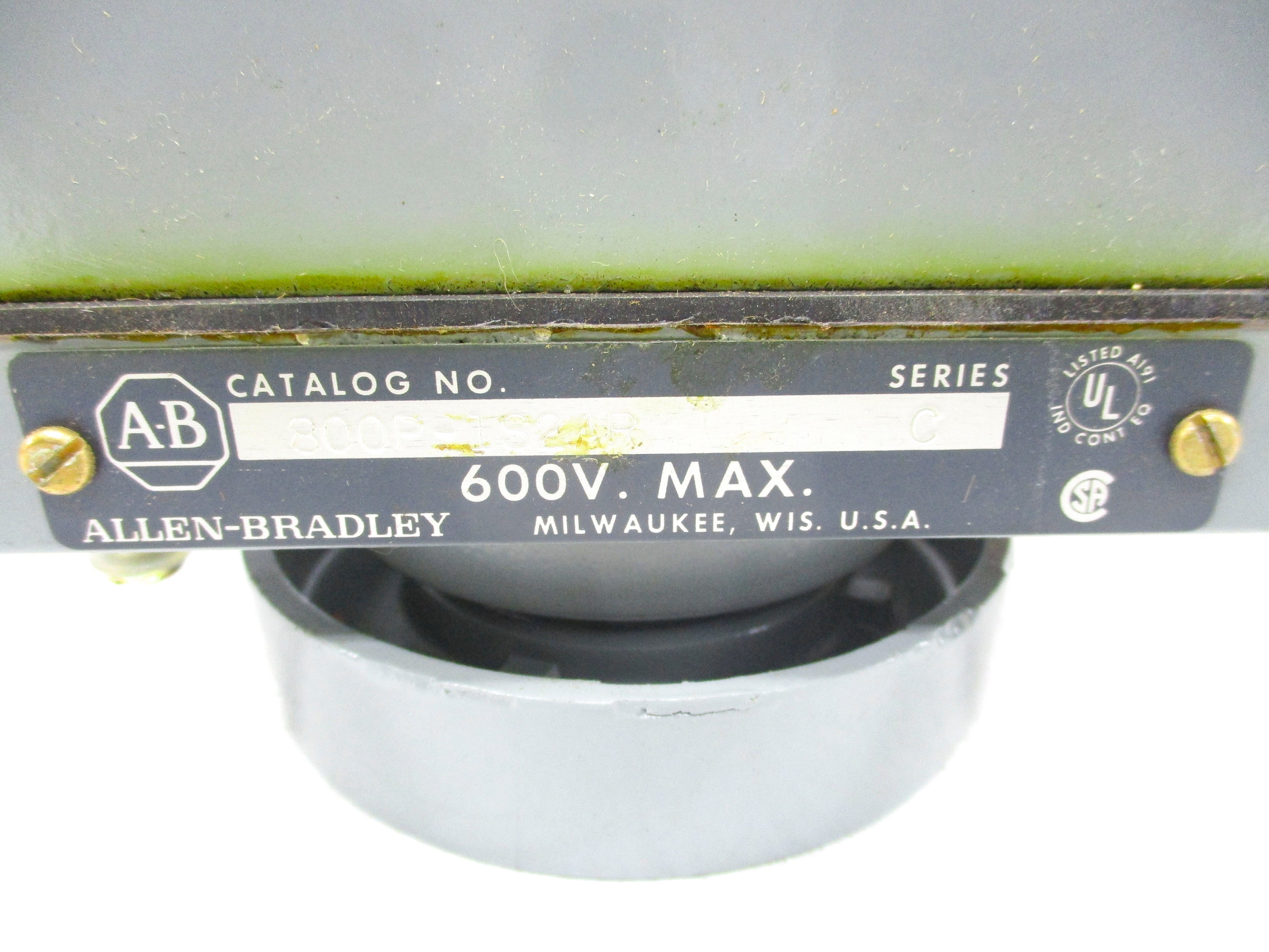 ALLEN BRADLEY 800P-1S2AR SER. C NSNP