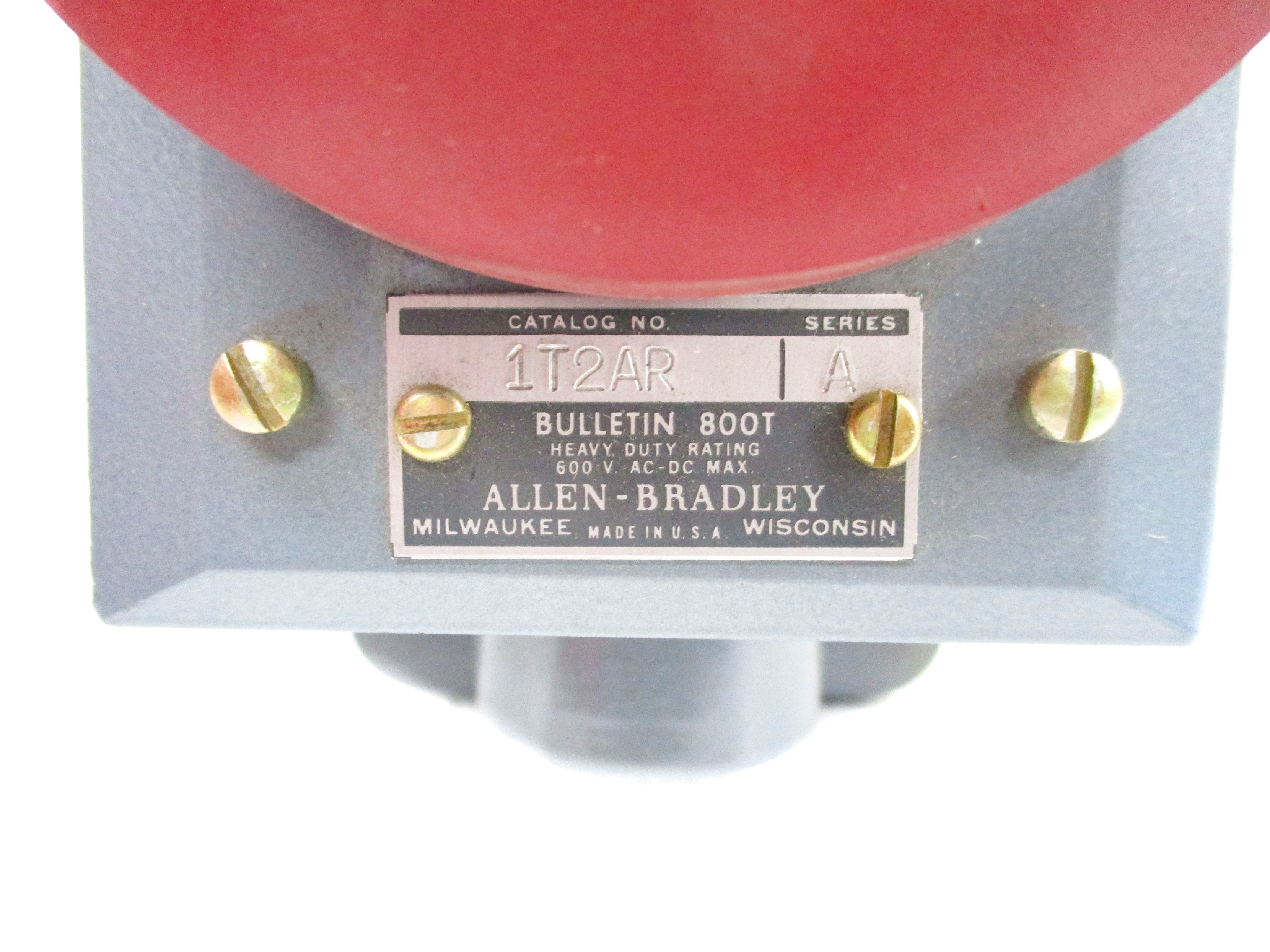 ALLEN BRADLEY 800T-1T2AR SER. A NSNP
