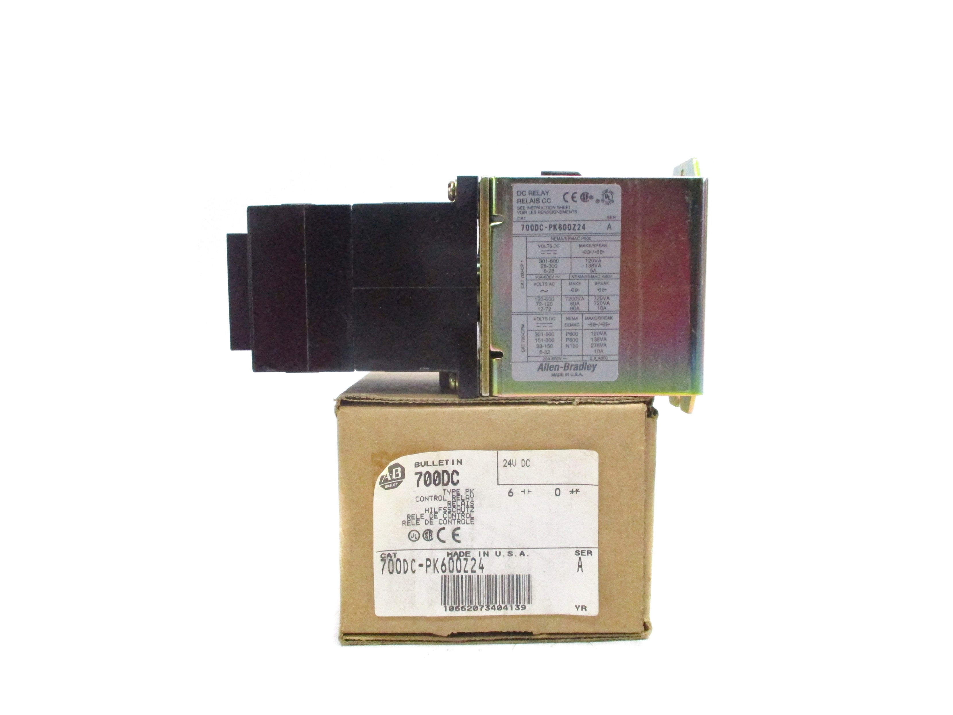 INDUSTRIAL SPARE PART 700DC-PK600Z24 SER. A 24VDC (BR/WH) NSMP