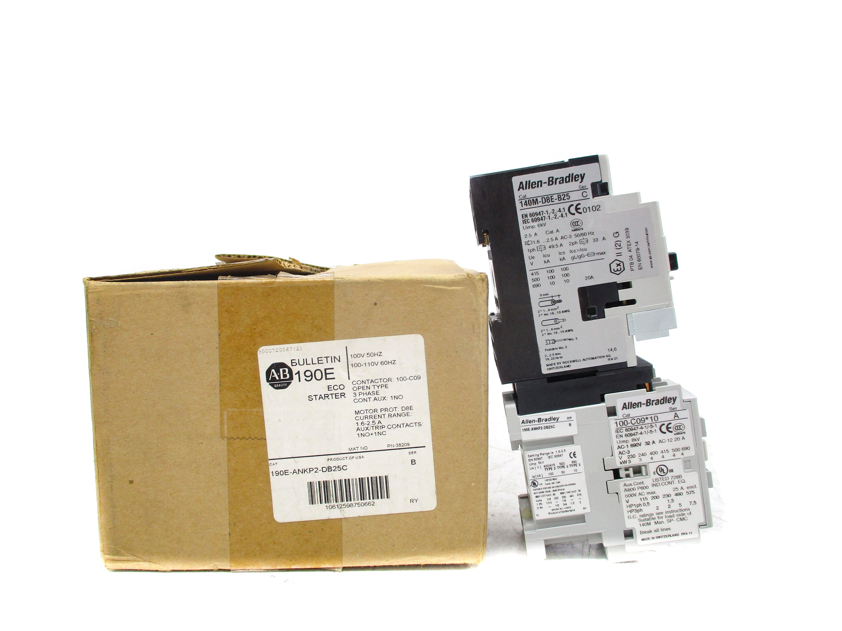 INDUSTRIAL SPARE PART 190E-ANKP2-DB25C SER. B (BR/WH) NSMP