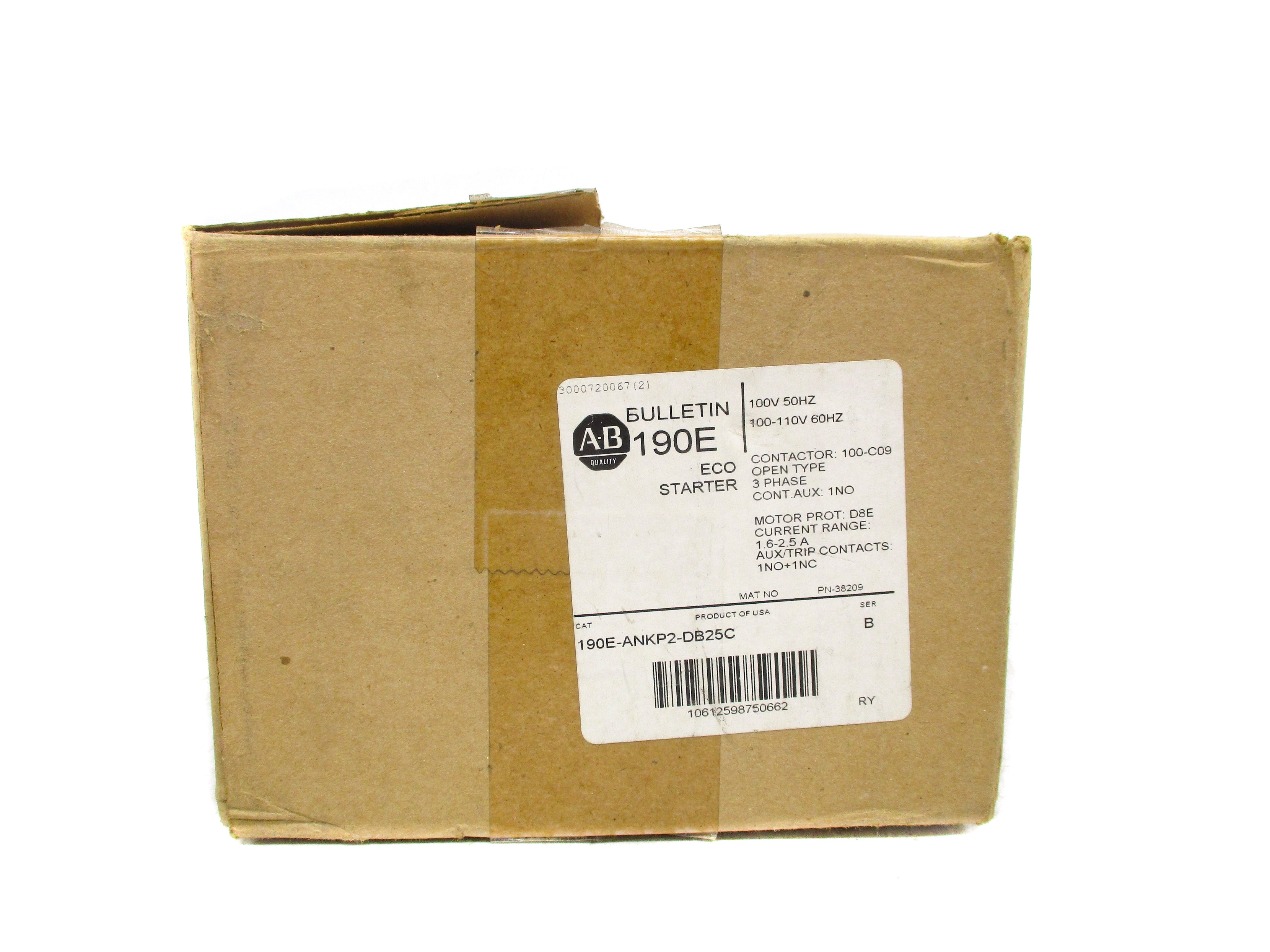 INDUSTRIAL SPARE PART 190E-ANKP2-DB25C SER. B (BR/WH) NSMP