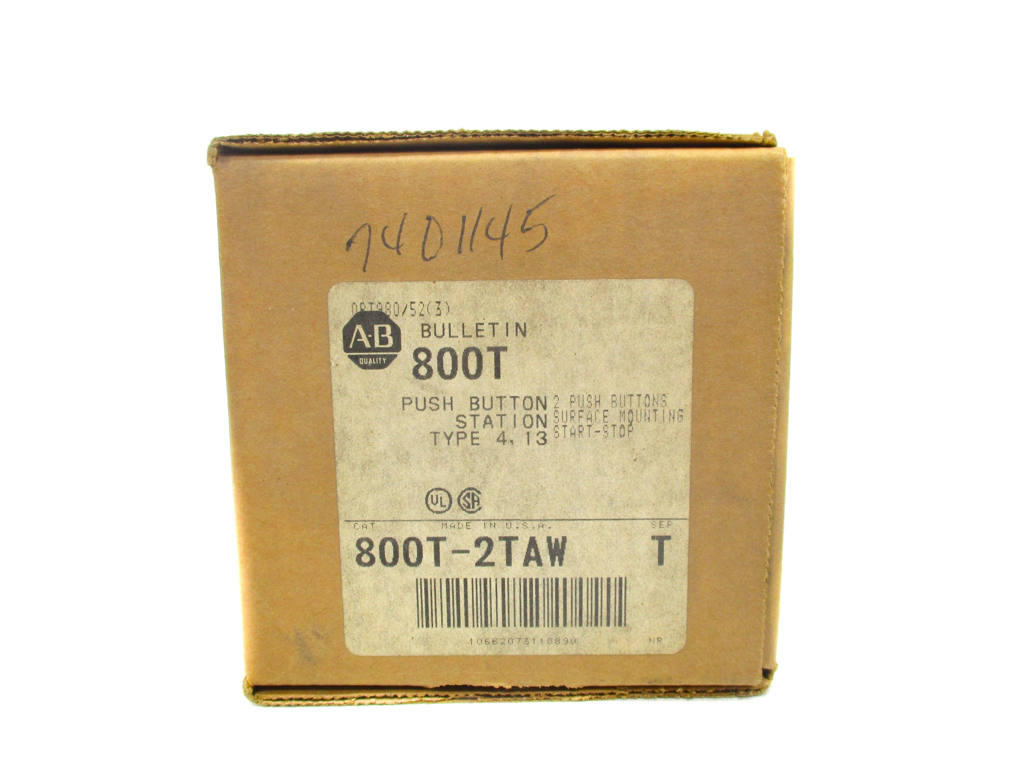 INDUSTRIAL SPARE PART 800T-2TAW SER. T (BR/WH) NSMP