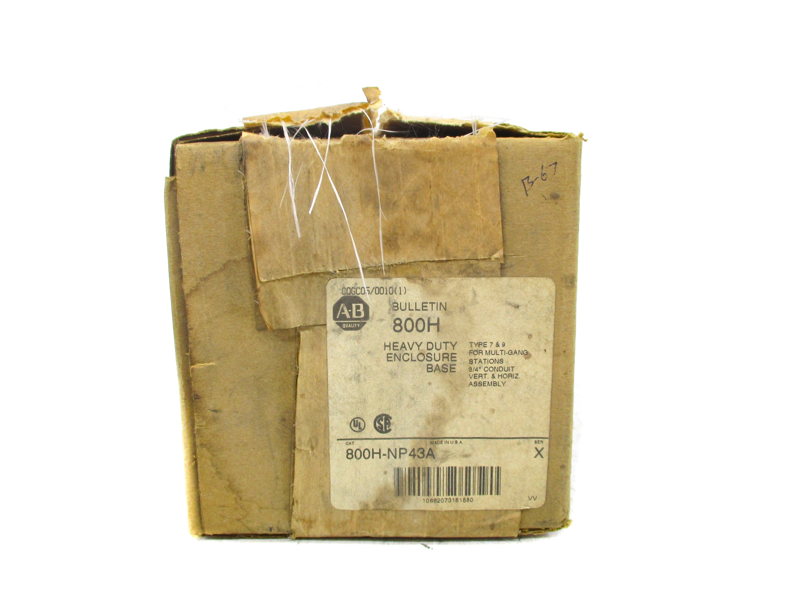 INDUSTRIAL SPARE PART 800H-NP43A SER. X (BR/WH) NSMP