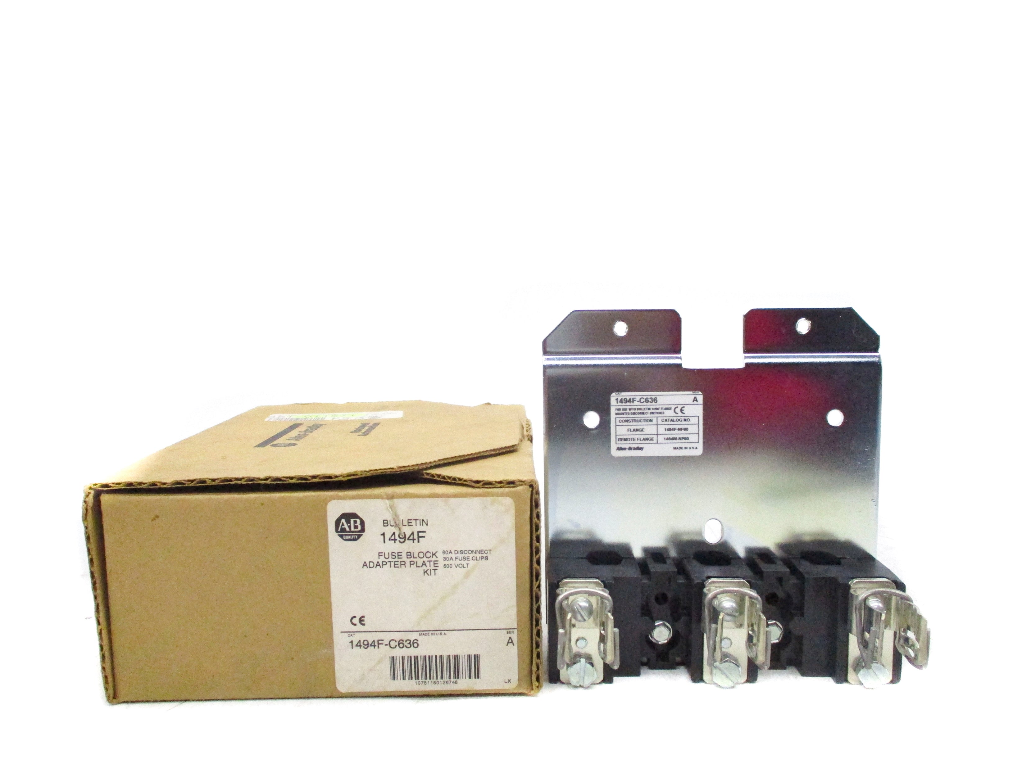 ALLEN BRADLEY 1494F-C636 SER. A (BR/WH) NSMP