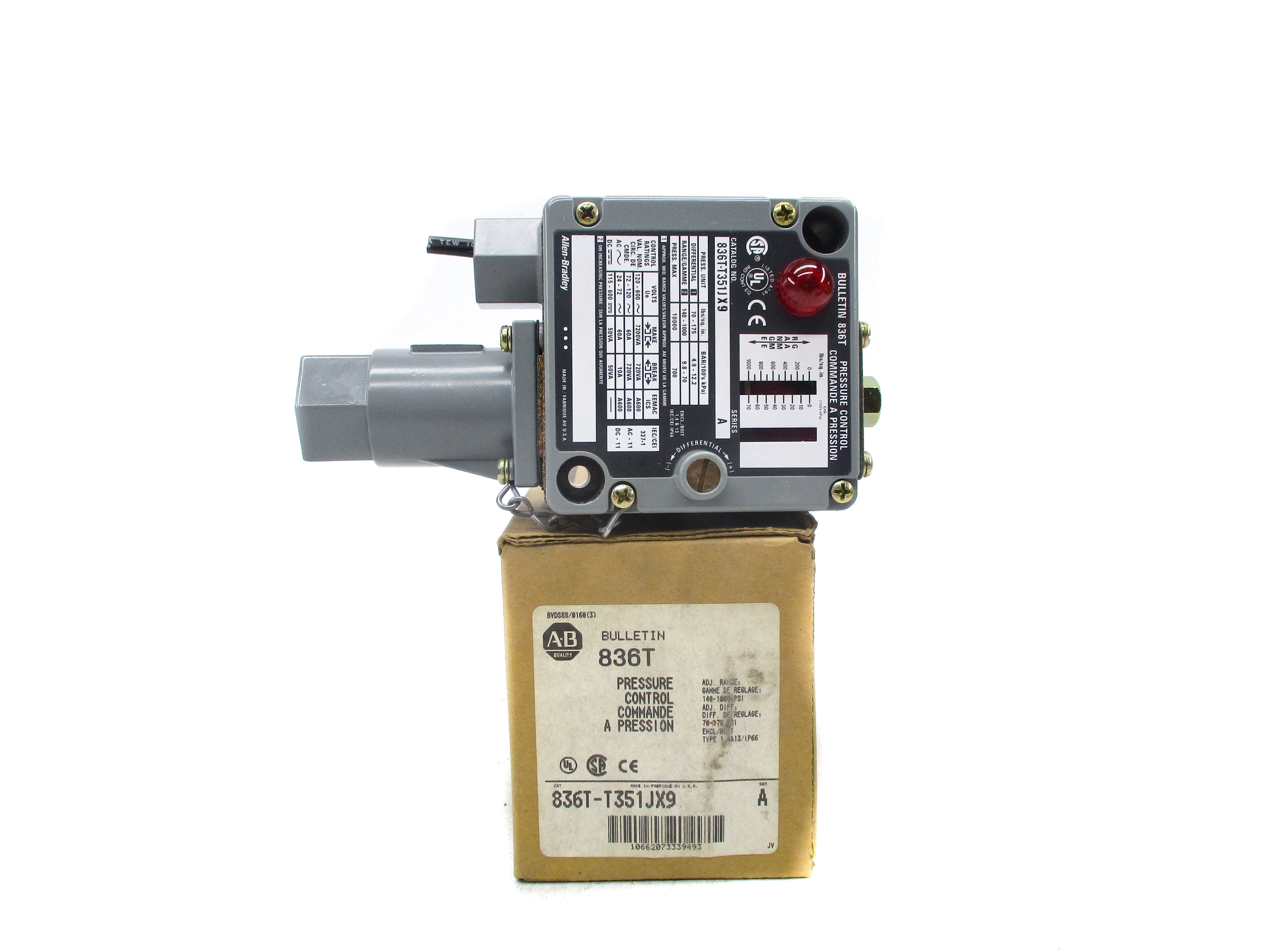 INDUSTRIAL SPARE PART 836T-T351JX9 SER. A (BR/WH) NSMP