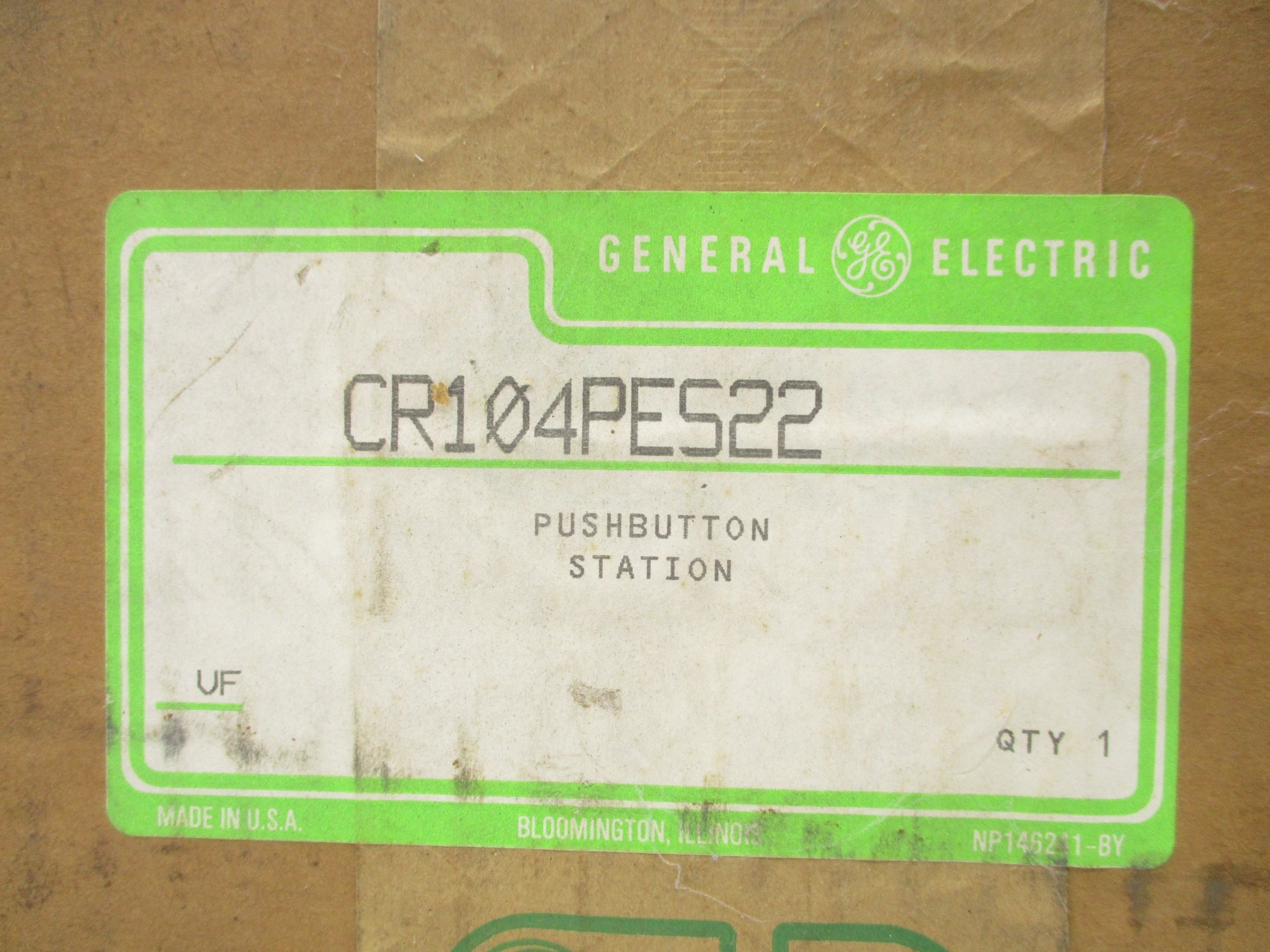 GENERAL ELECTRIC CR104PES22 NSFS