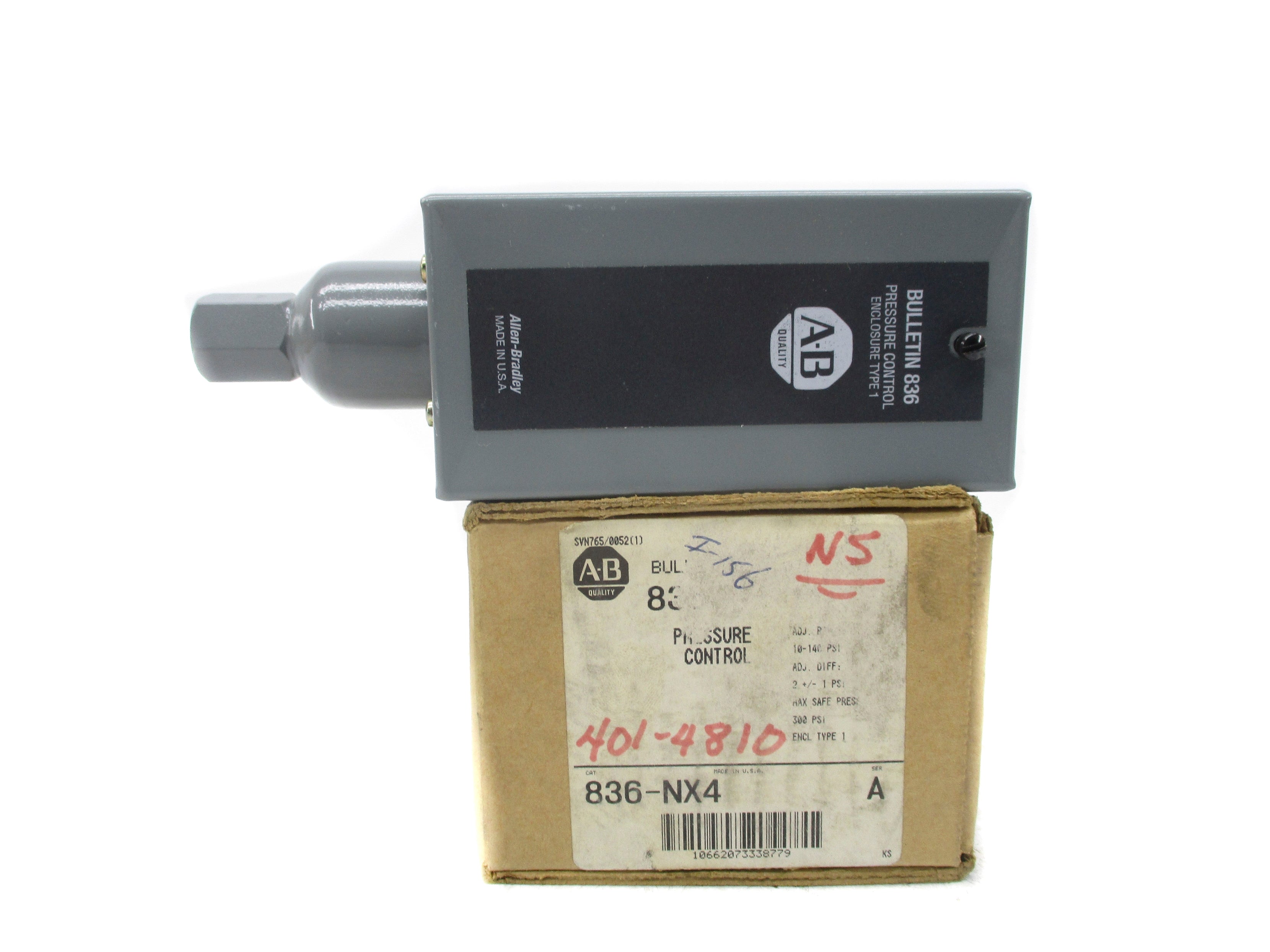 ALLEN BRADLEY 836-NX4 SER. A (BR/WH) NSMP