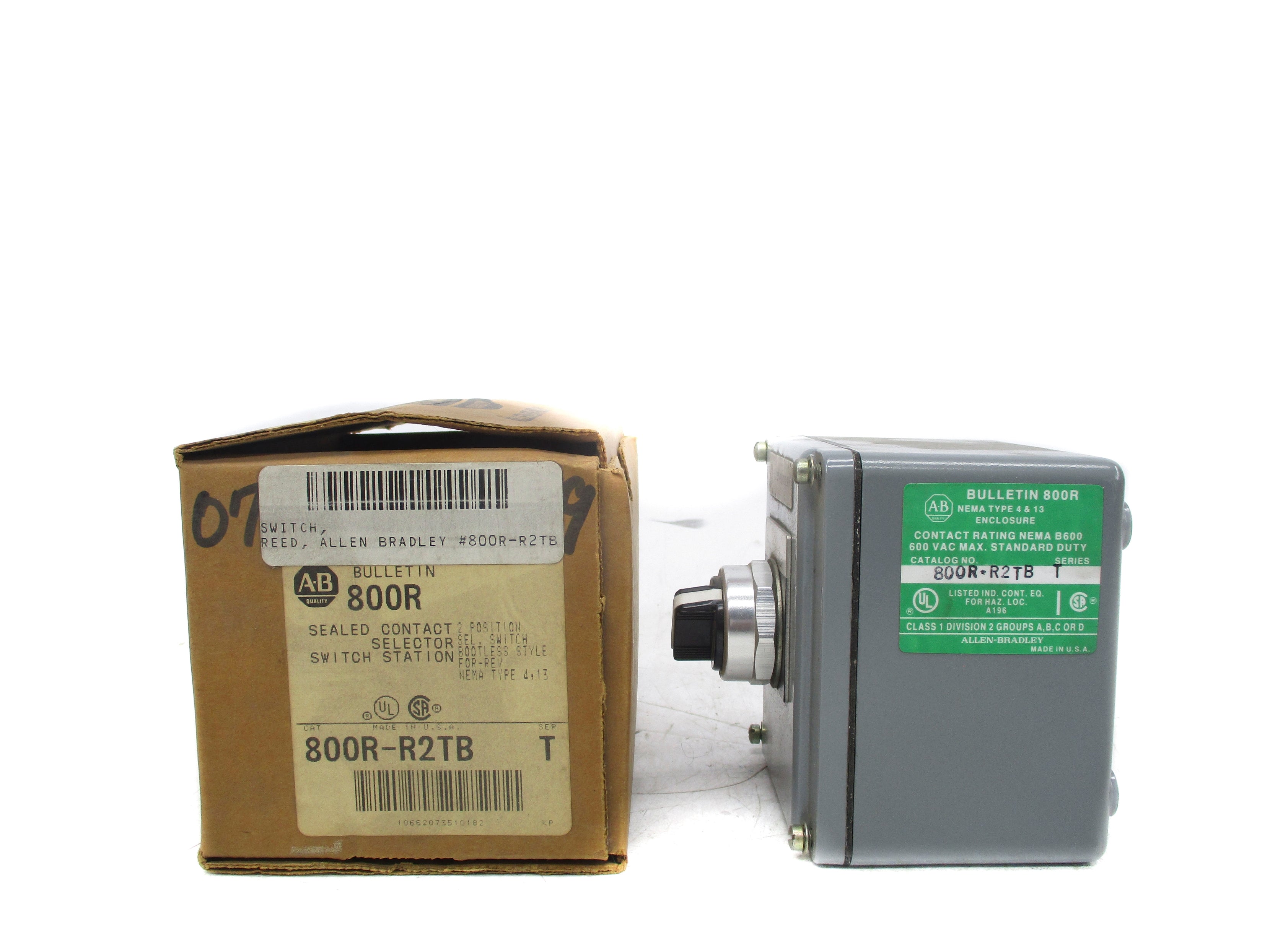 ALLEN BRADLEY 800R-R2TB SER. T (BR/WH) NSMP