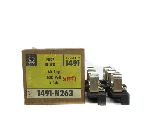 ALLEN BRADLEY 1491-N263 (BR/YL) NSMP