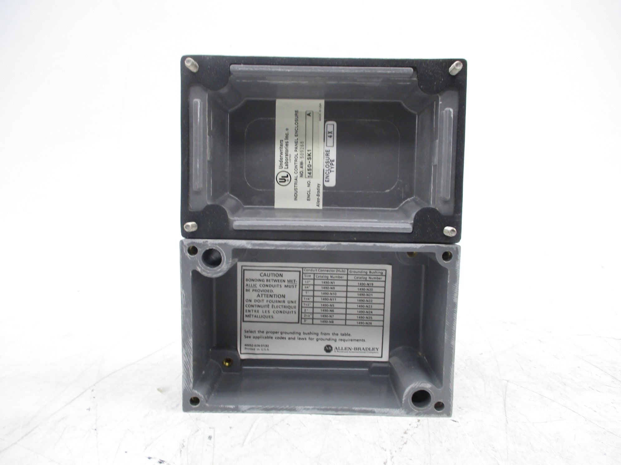 ALLEN BRADLEY 1450-SK1 SER. A (BR/WH) NSMP