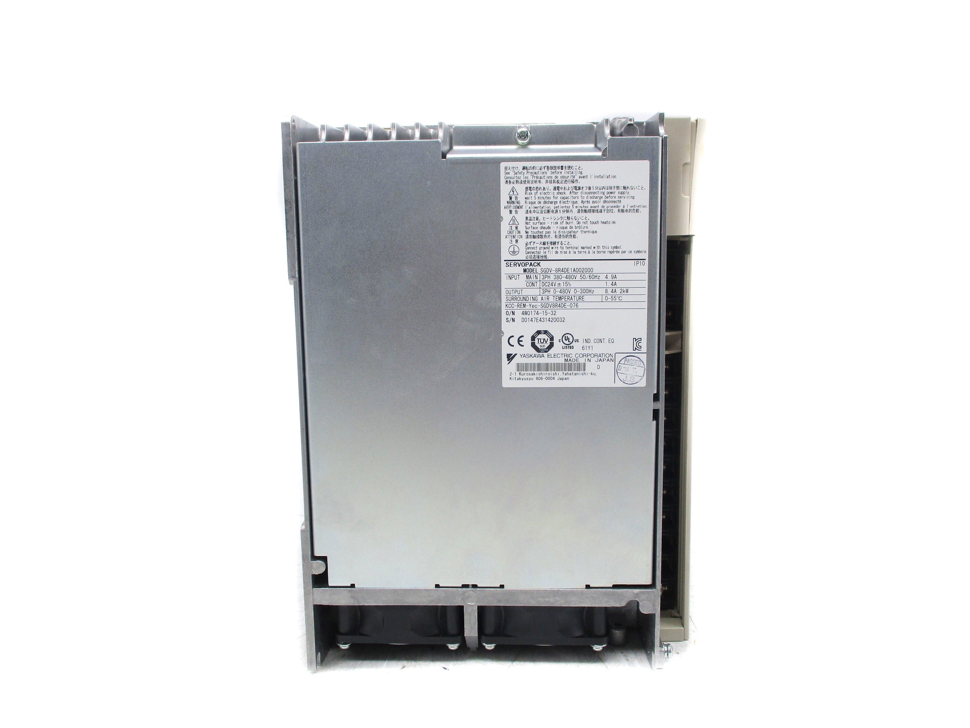 YASKAWA ELECTRIC SGDV-8R4DE1A00200 NSNP
